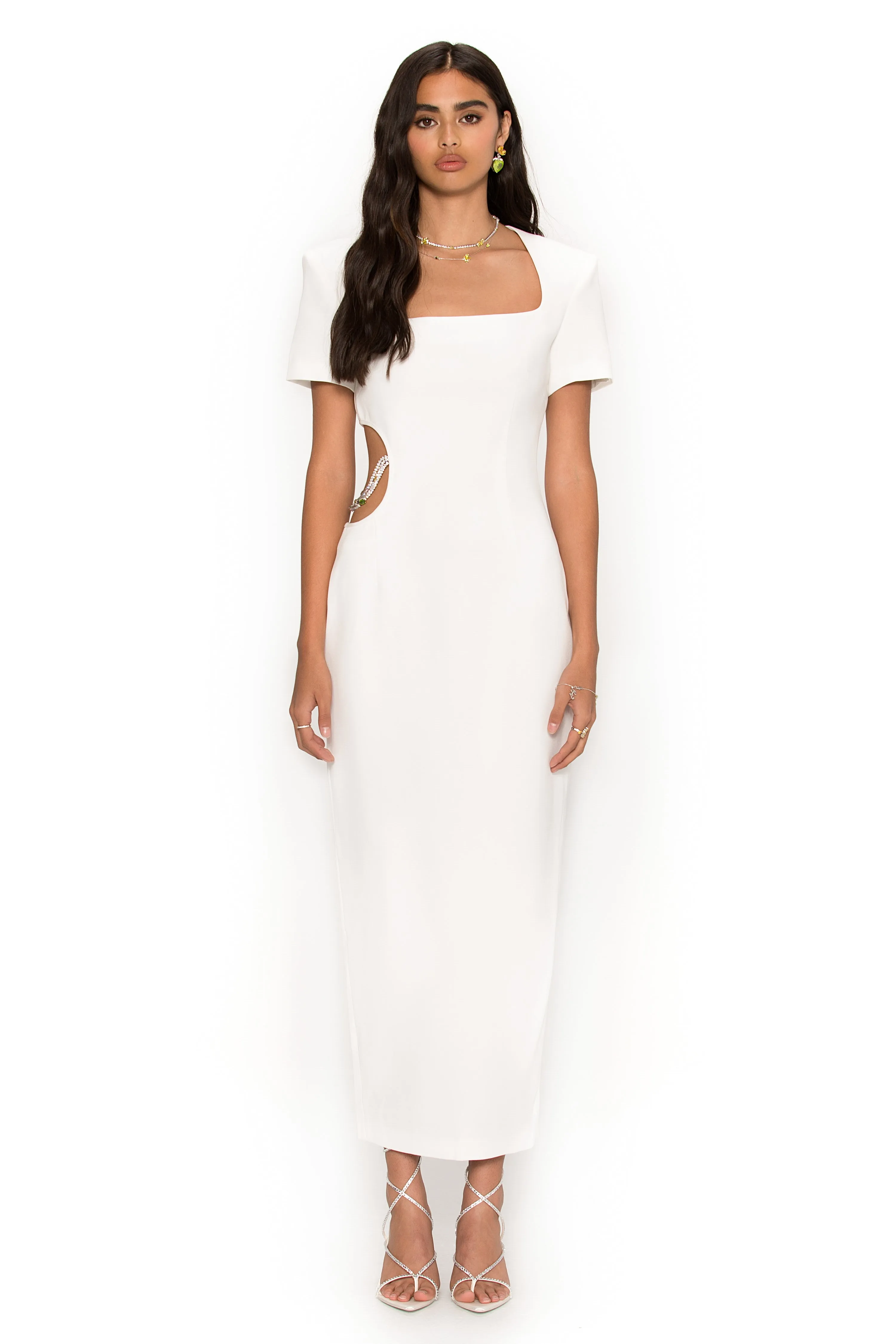 Zoe Dress (White) (Final Sale) sold by Nana Jacqueline product image thumbnail 3