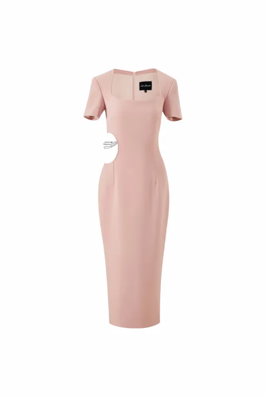 Zoe Dress (Coral) (Final Sale) sold by Nana Jacqueline