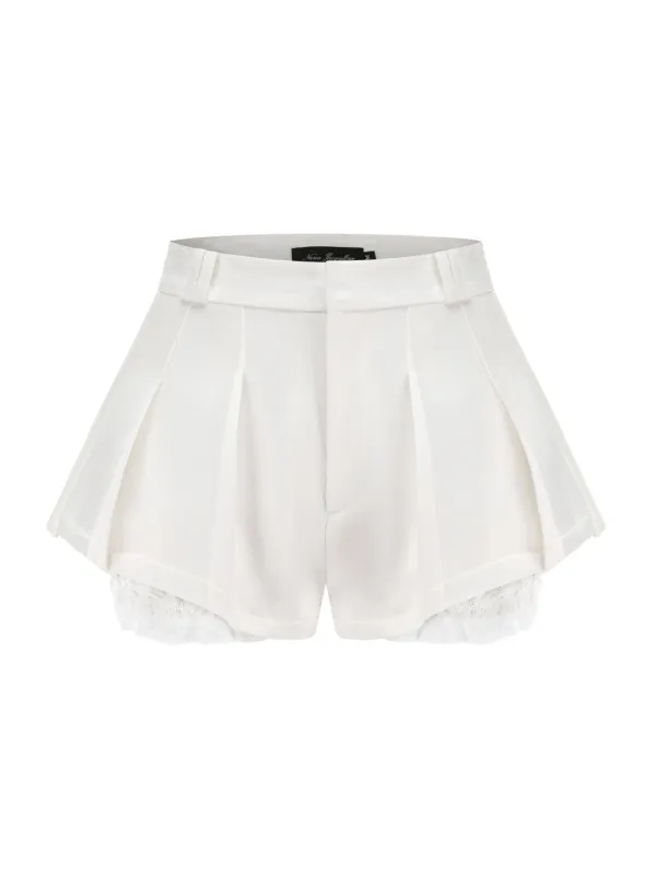 White Milan Shorts sold by Nana Jacqueline