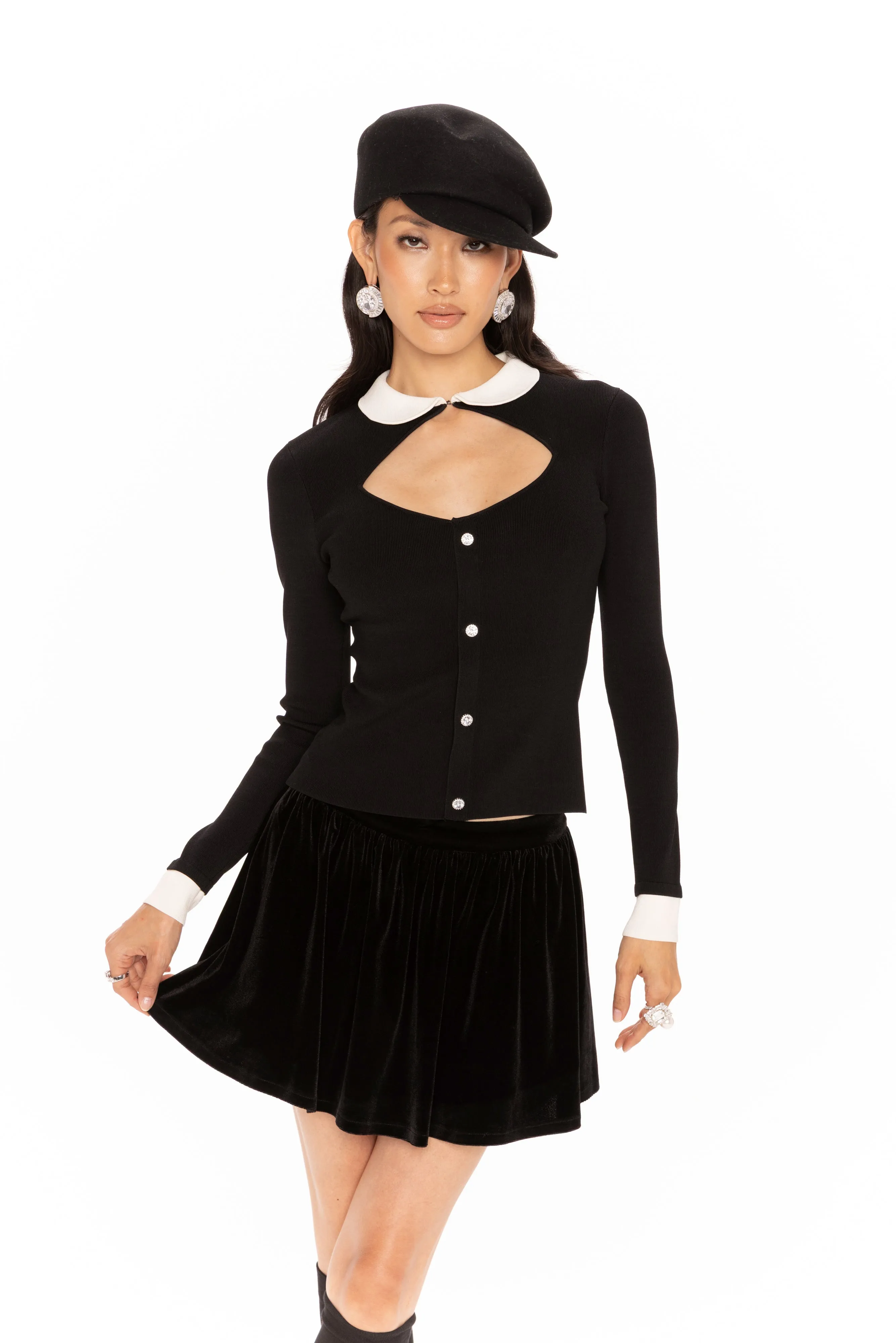 Isabella Knit Top sold by Nana Jacqueline product image thumbnail 5