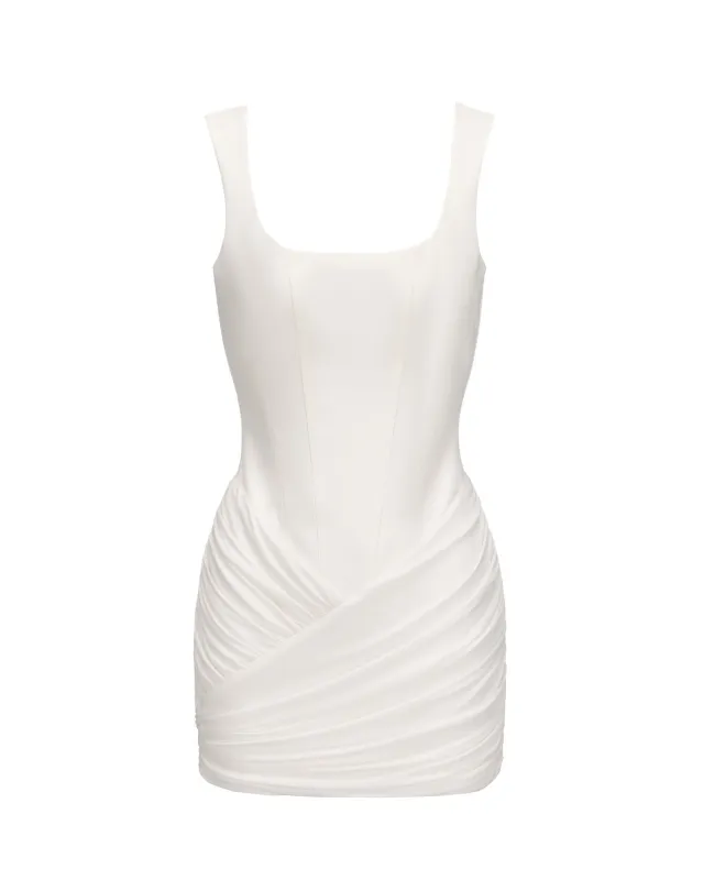 Mirella Dress (White) sold by Nana Jacqueline