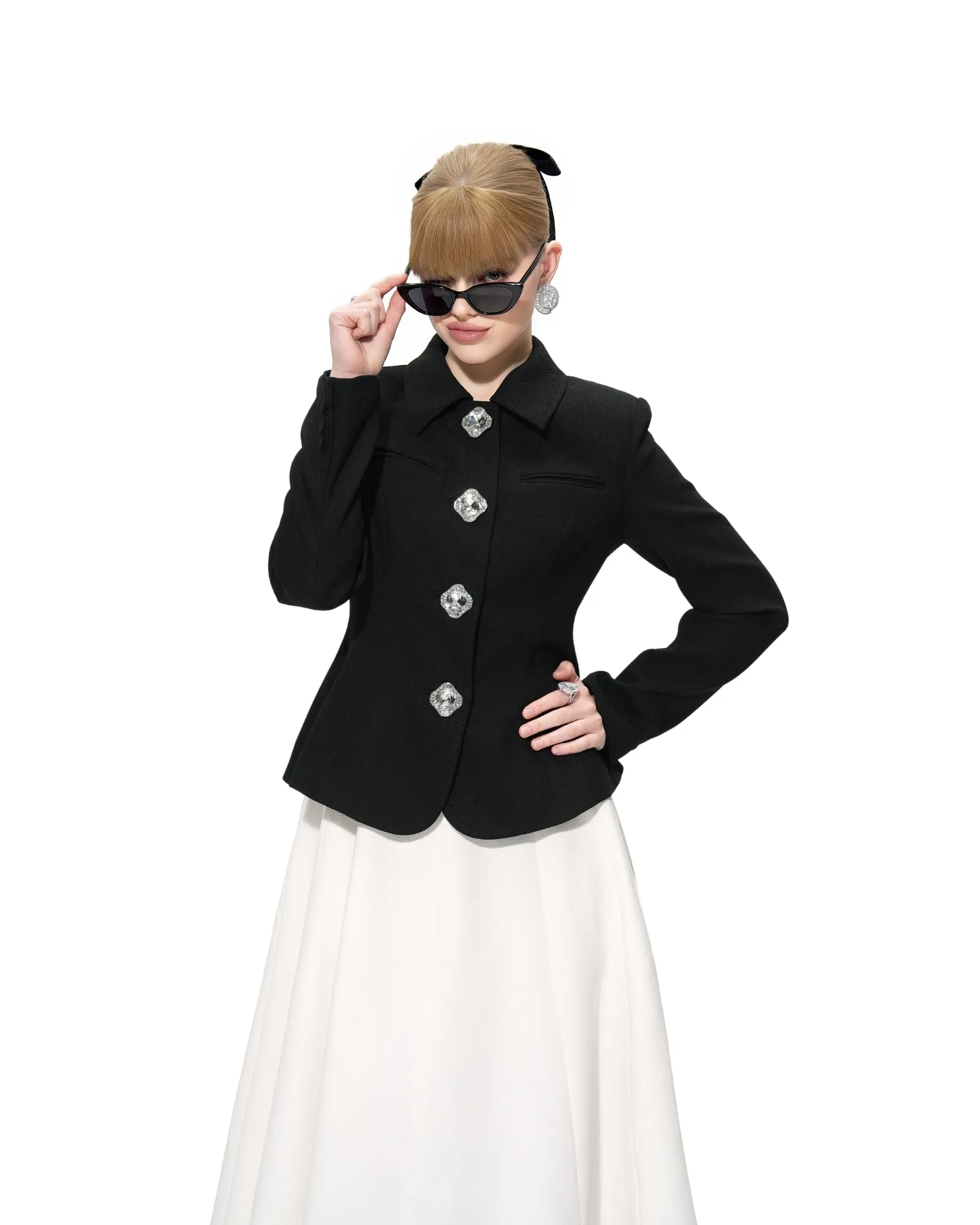 Vanessa Blazer (Black) sold by Nana Jacqueline product image thumbnail 2
