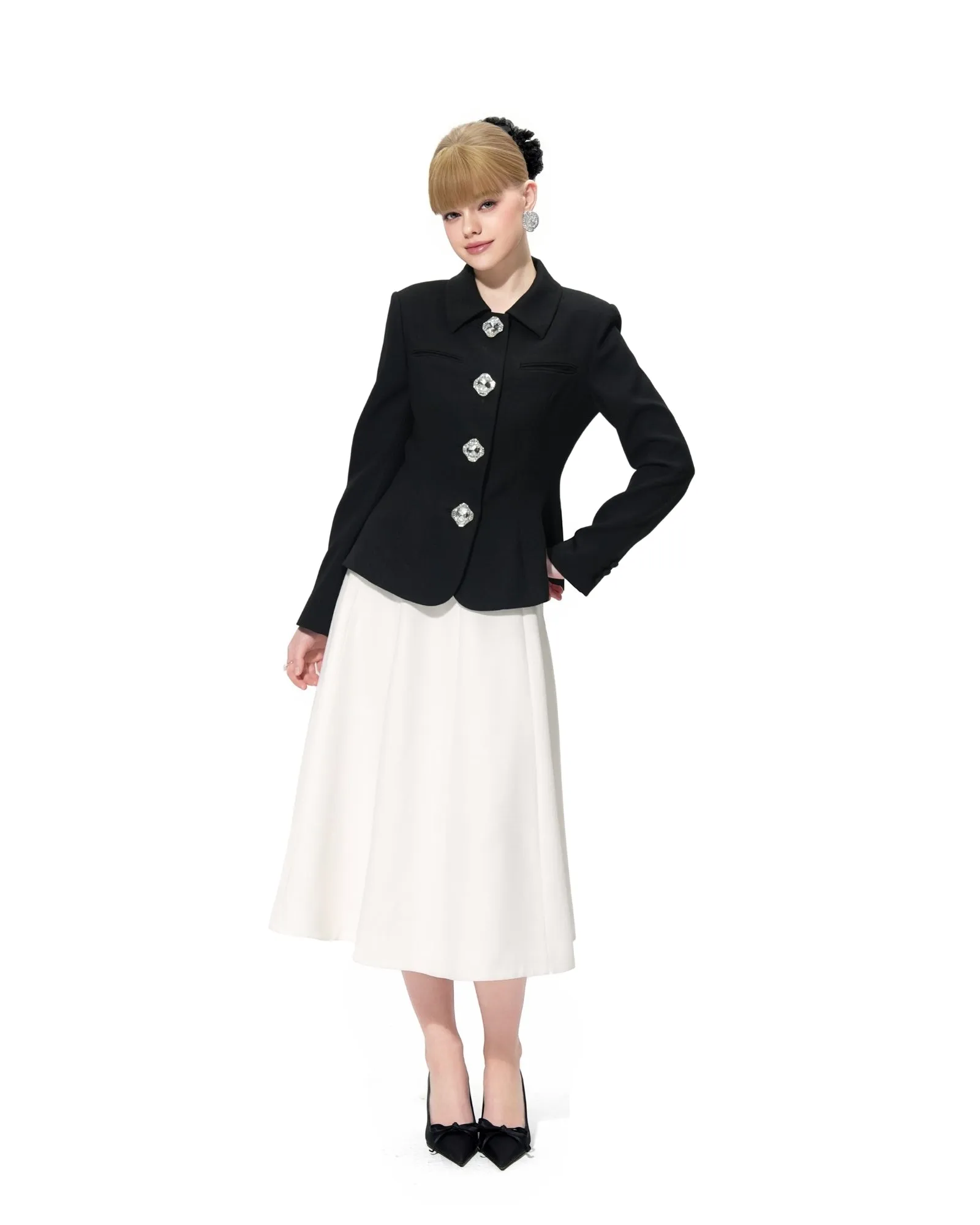 Vanessa Blazer (Black) sold by Nana Jacqueline product image thumbnail 4