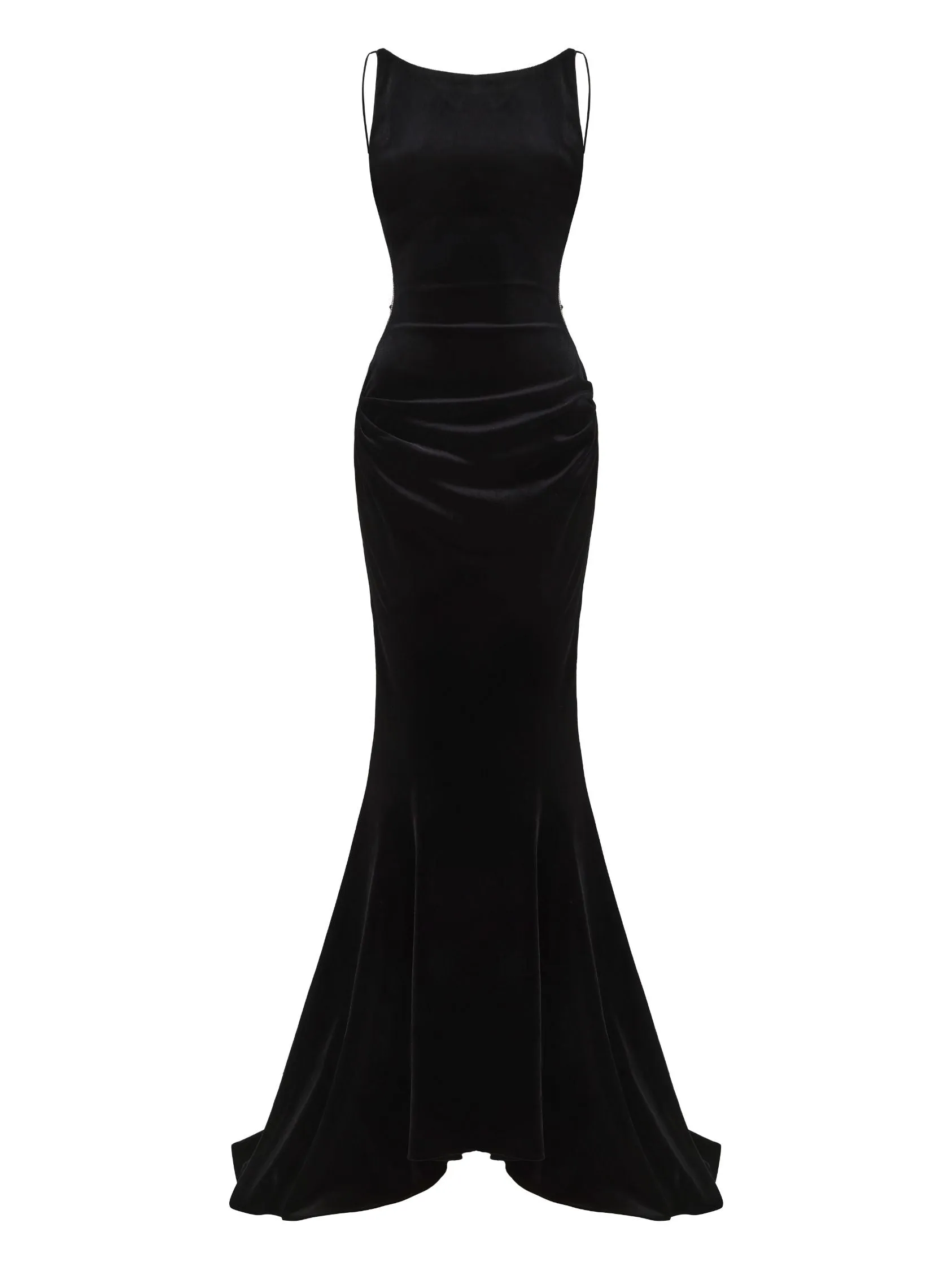 Pauline Velvet Dress (Black) sold by Nana Jacqueline