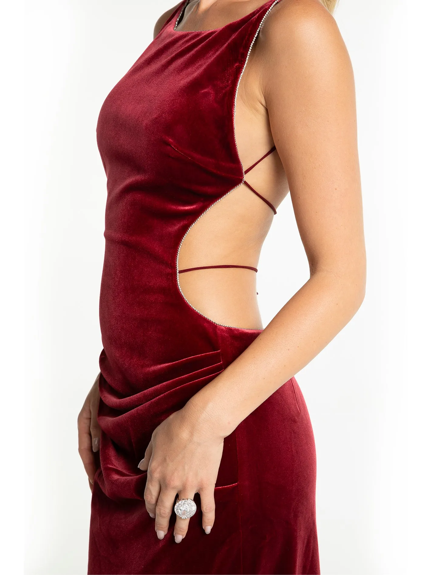 Cristina Dress (Red) sold by Nana Jacqueline product image thumbnail 5