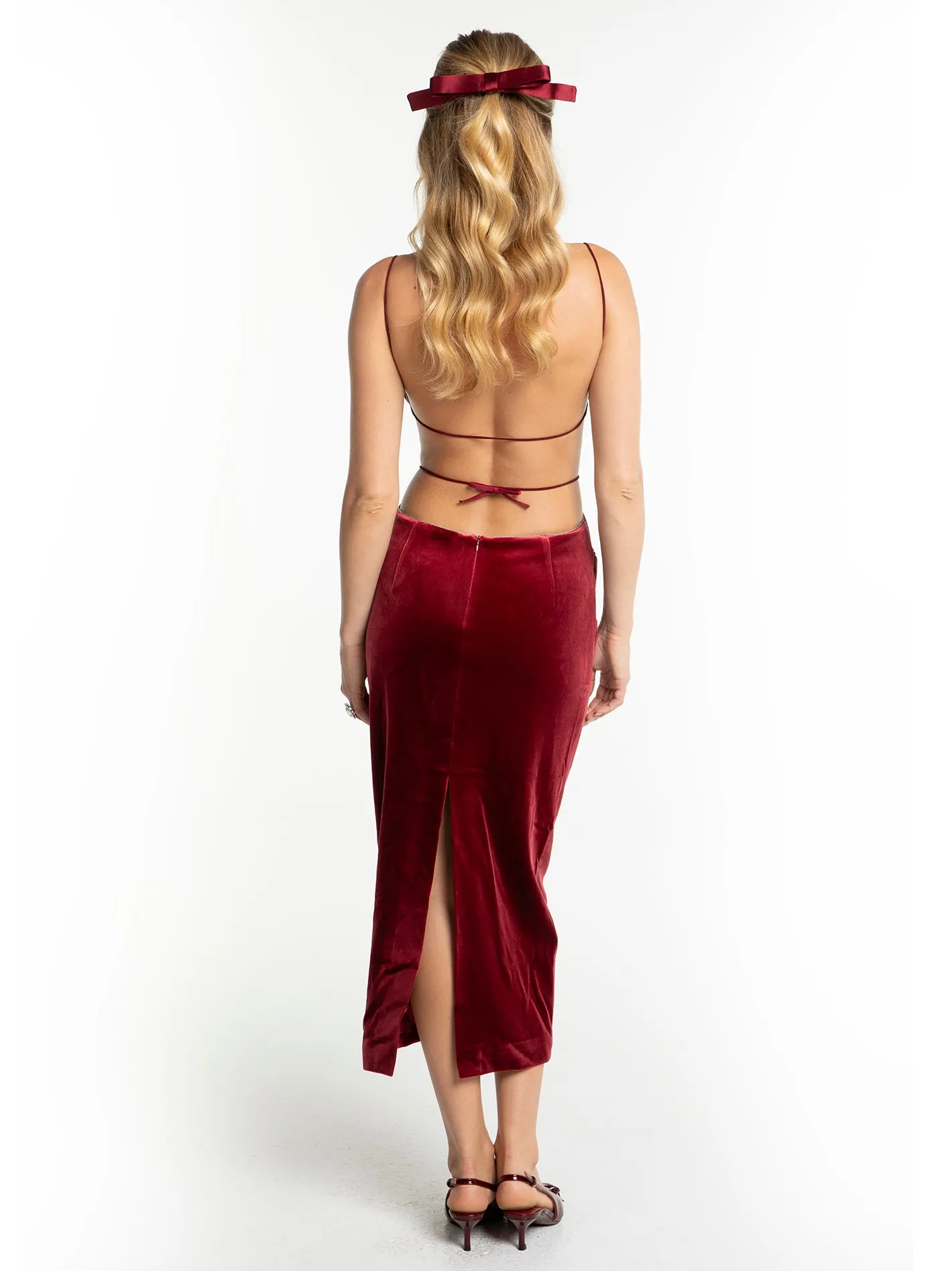 Cristina Dress (Red) sold by Nana Jacqueline product image thumbnail 4