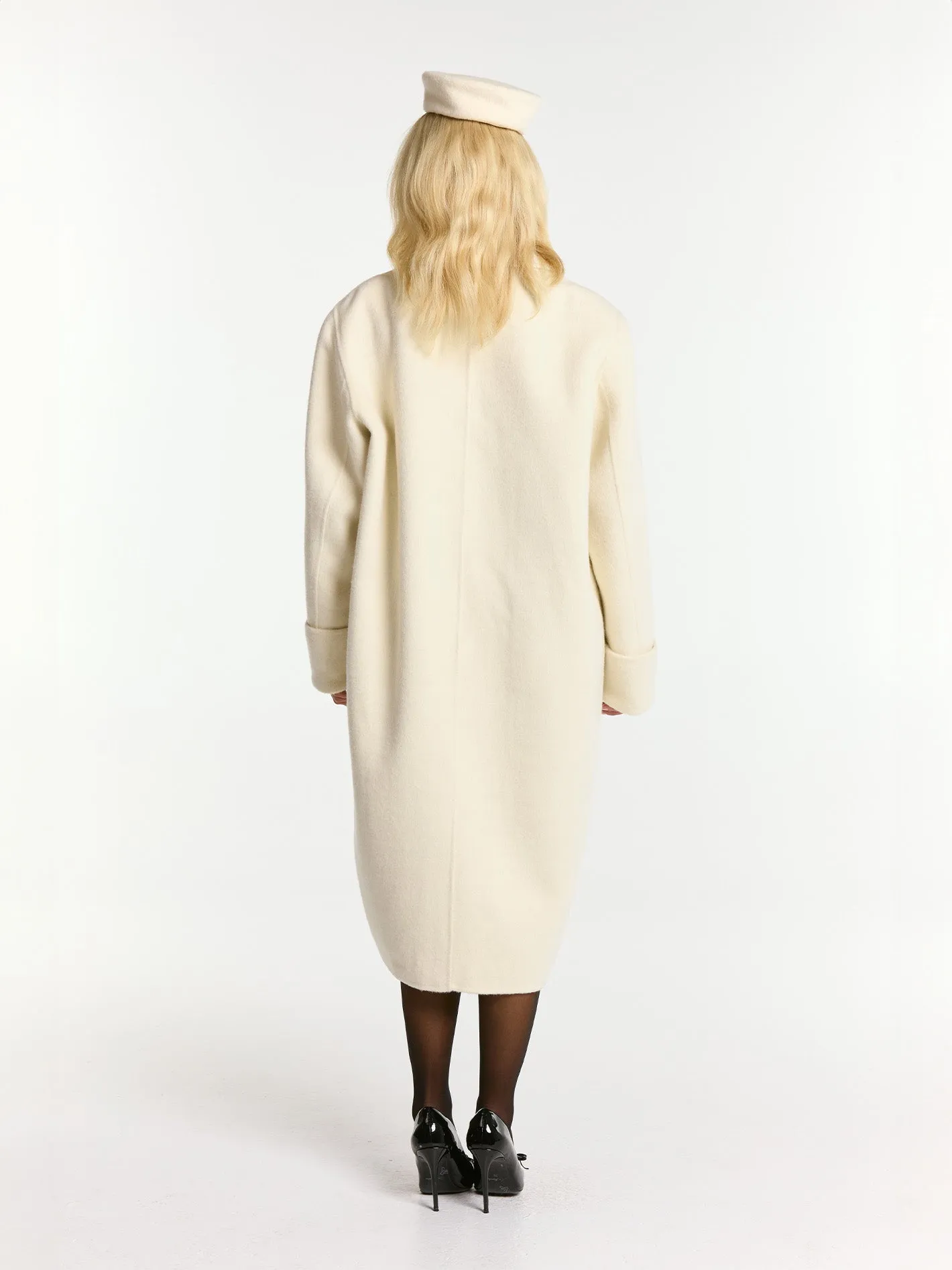 Audrina Coat (White) (Final Sale) sold by Nana Jacqueline product image thumbnail 4