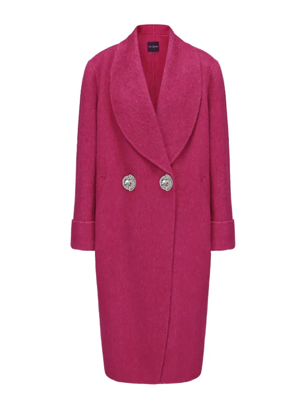 Audrina Coat (Rose Red) (Final Sale) sold by Nana Jacqueline