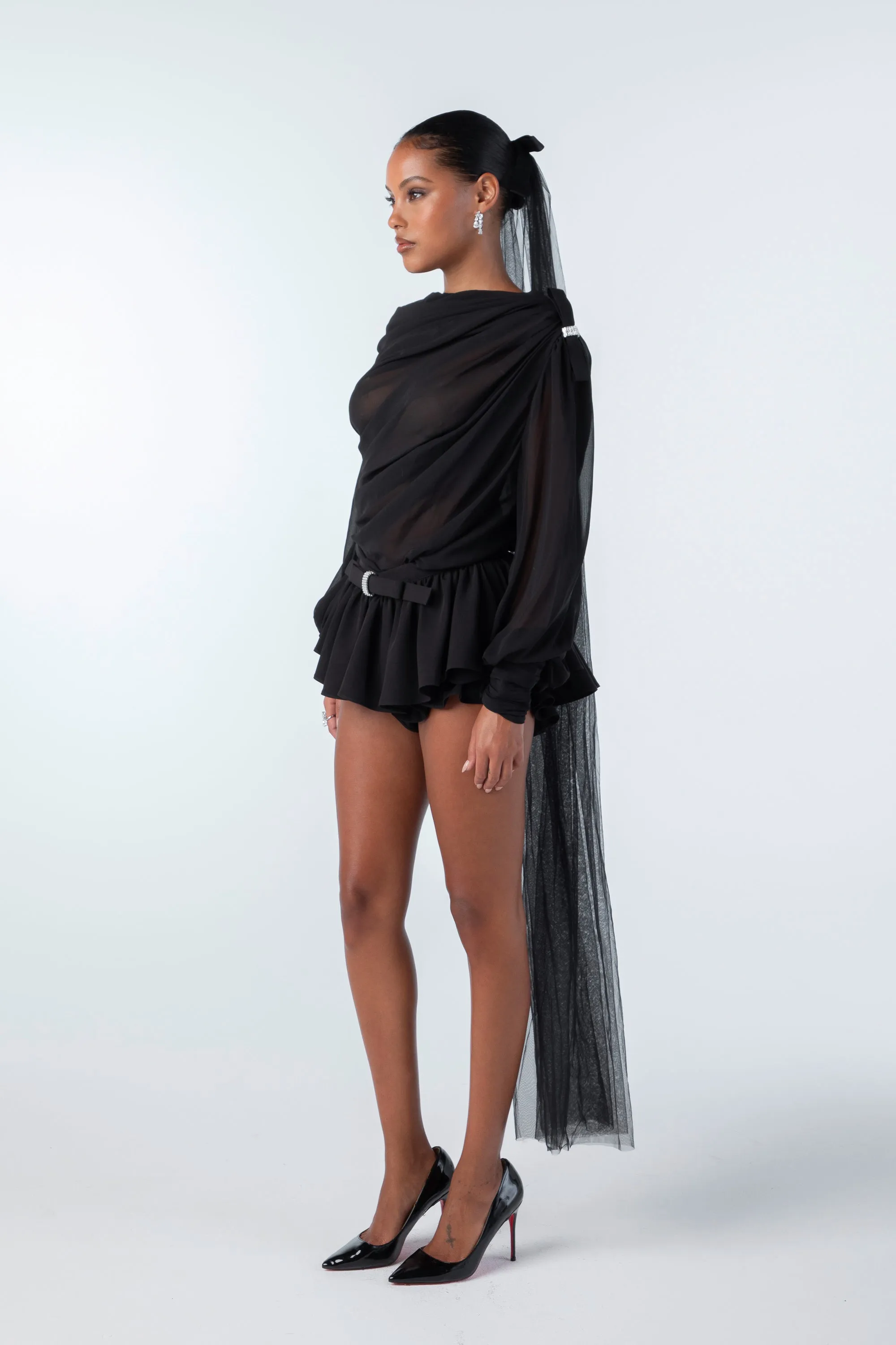 Demi Top (Black) sold by Nana Jacqueline product image thumbnail 4