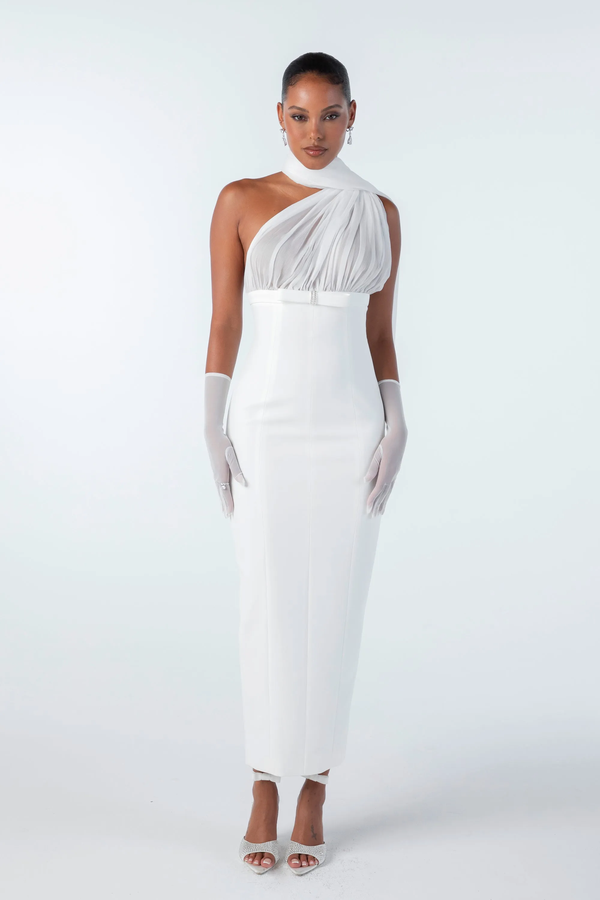 Camella Dress (White) (Final Sale) sold by Nana Jacqueline product image thumbnail 2