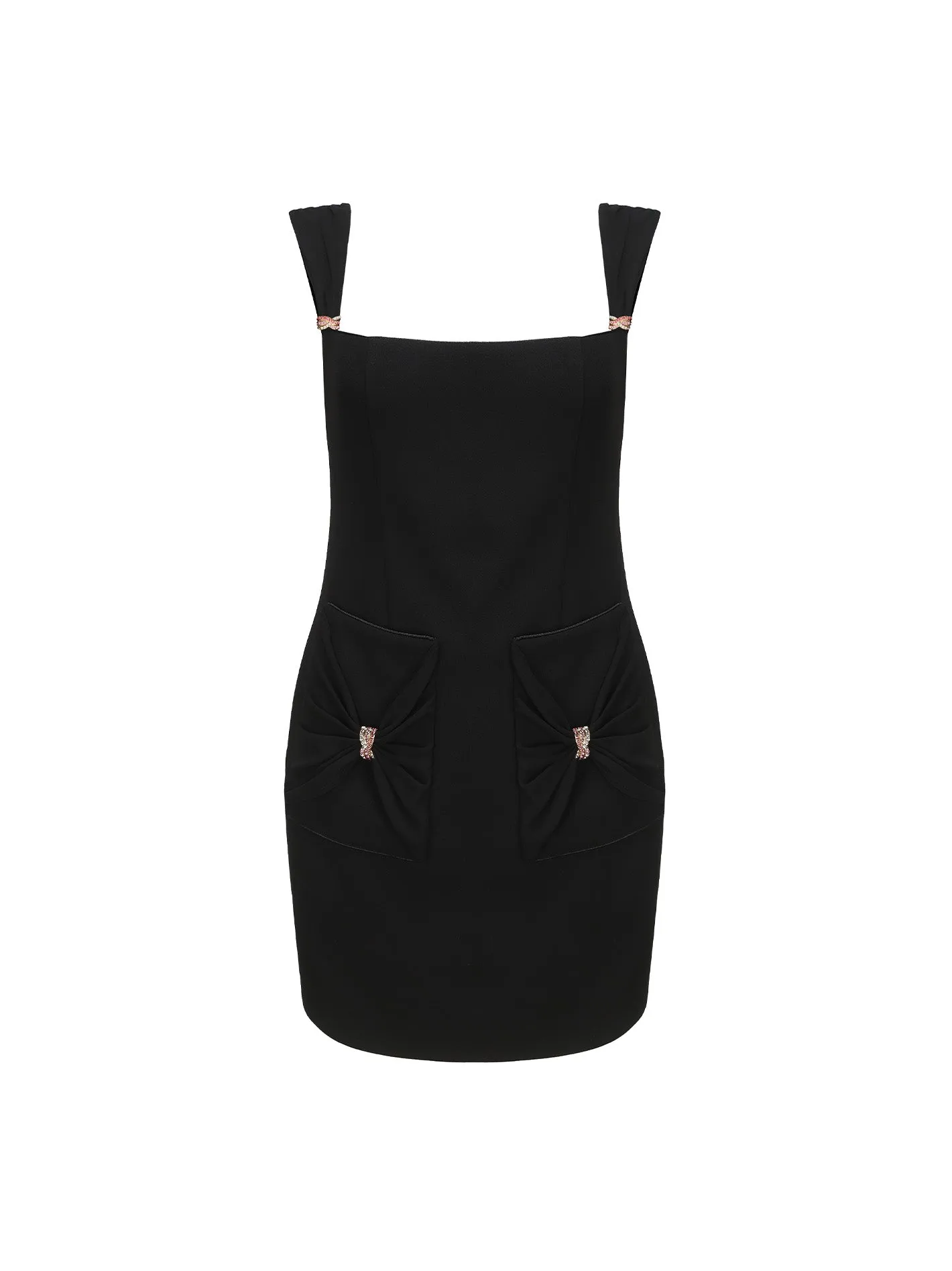 Dionne Dress (Black) (Final Sale) sold by Nana Jacqueline