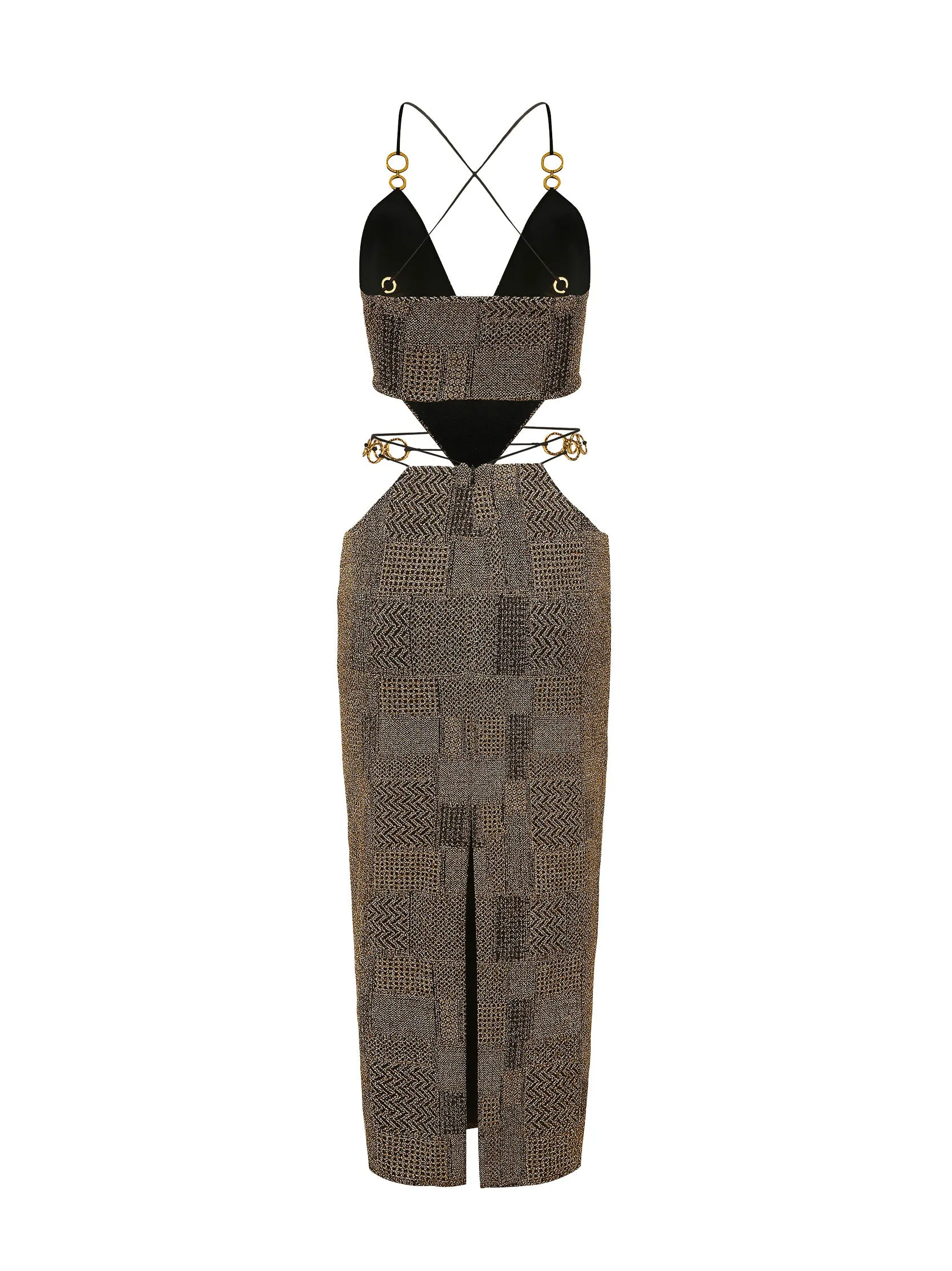 Omaira Dress (Gold) (Final Sale) sold by Nana Jacqueline product image thumbnail 2