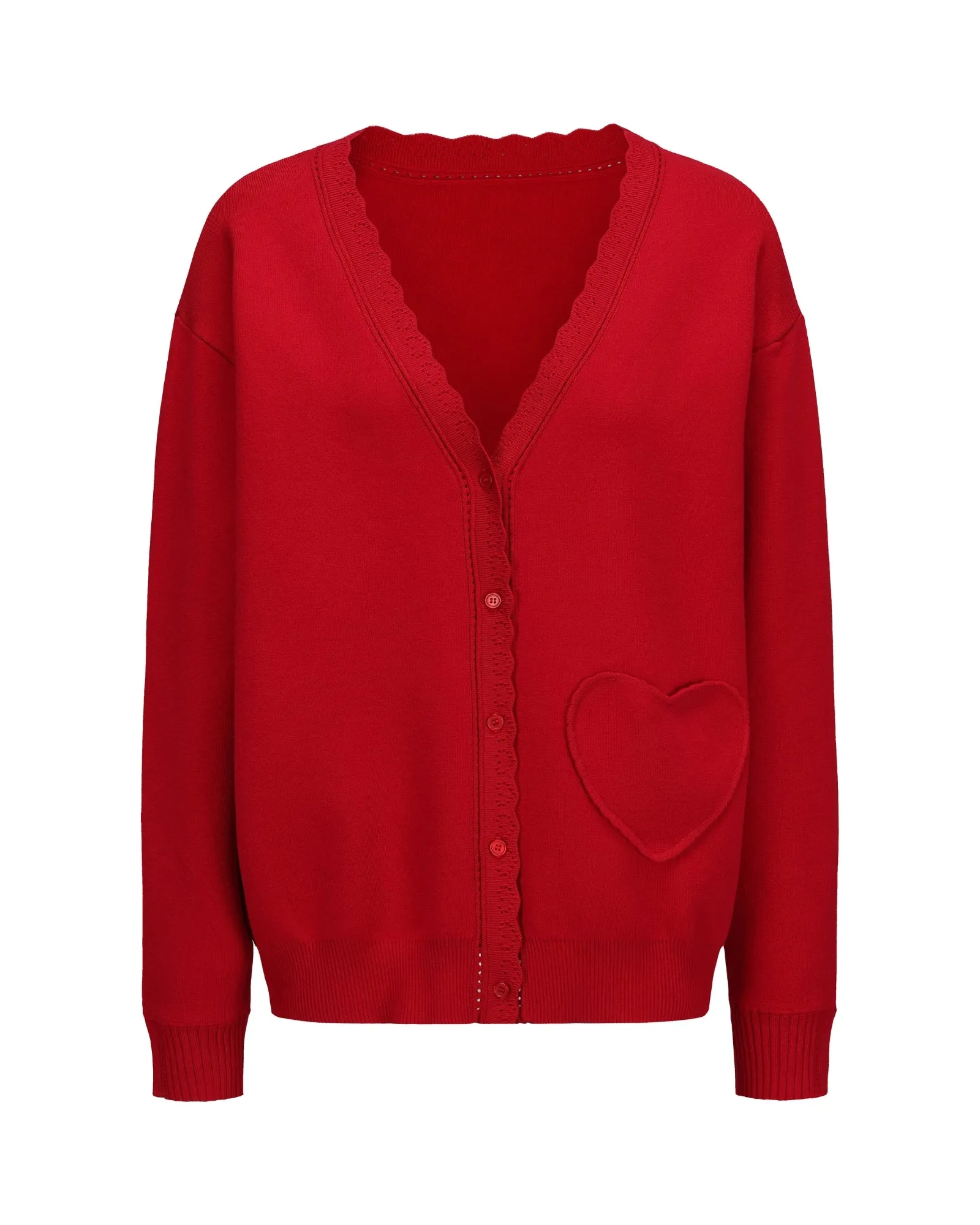 Carrie Cardigan (Red) sold by Nana Jacqueline