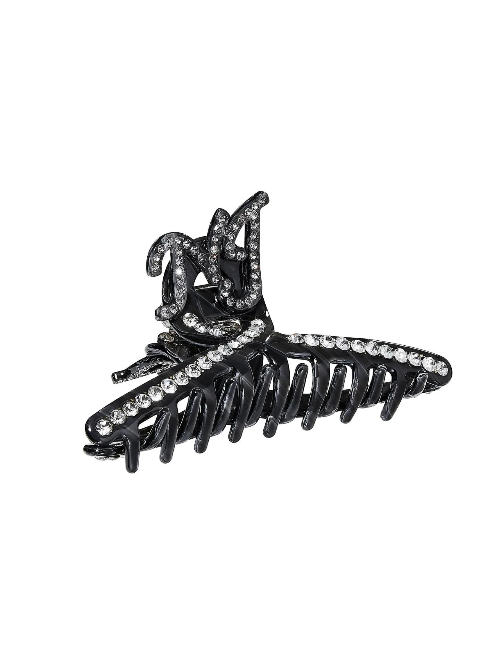 Adriana Crystal Claw Clip (Black) sold by Nana Jacqueline product image thumbnail 3