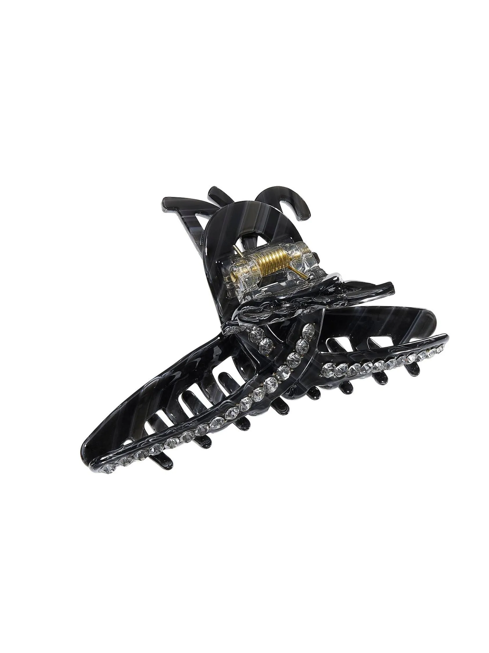 Adriana Crystal Claw Clip (Black) sold by Nana Jacqueline product image thumbnail 2