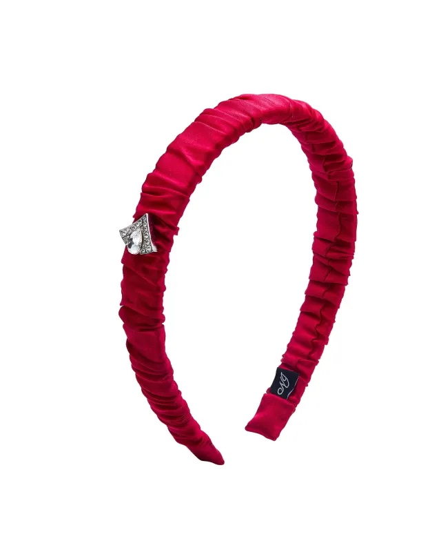 Veronica Silk Headband (Red) sold by Nana Jacqueline