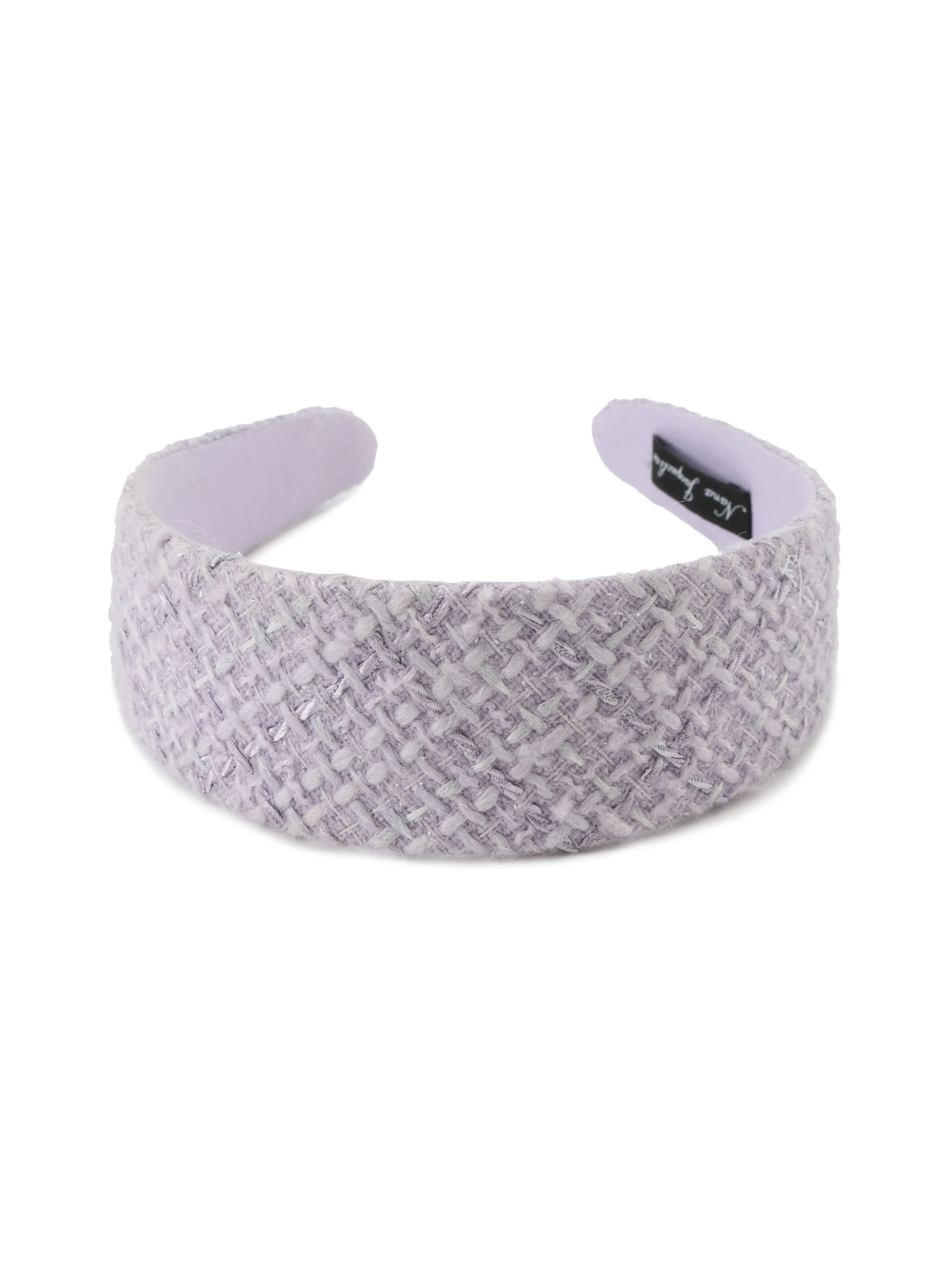 Elsa Woven Lavender Knit Headband sold by Nana Jacqueline product image thumbnail 4