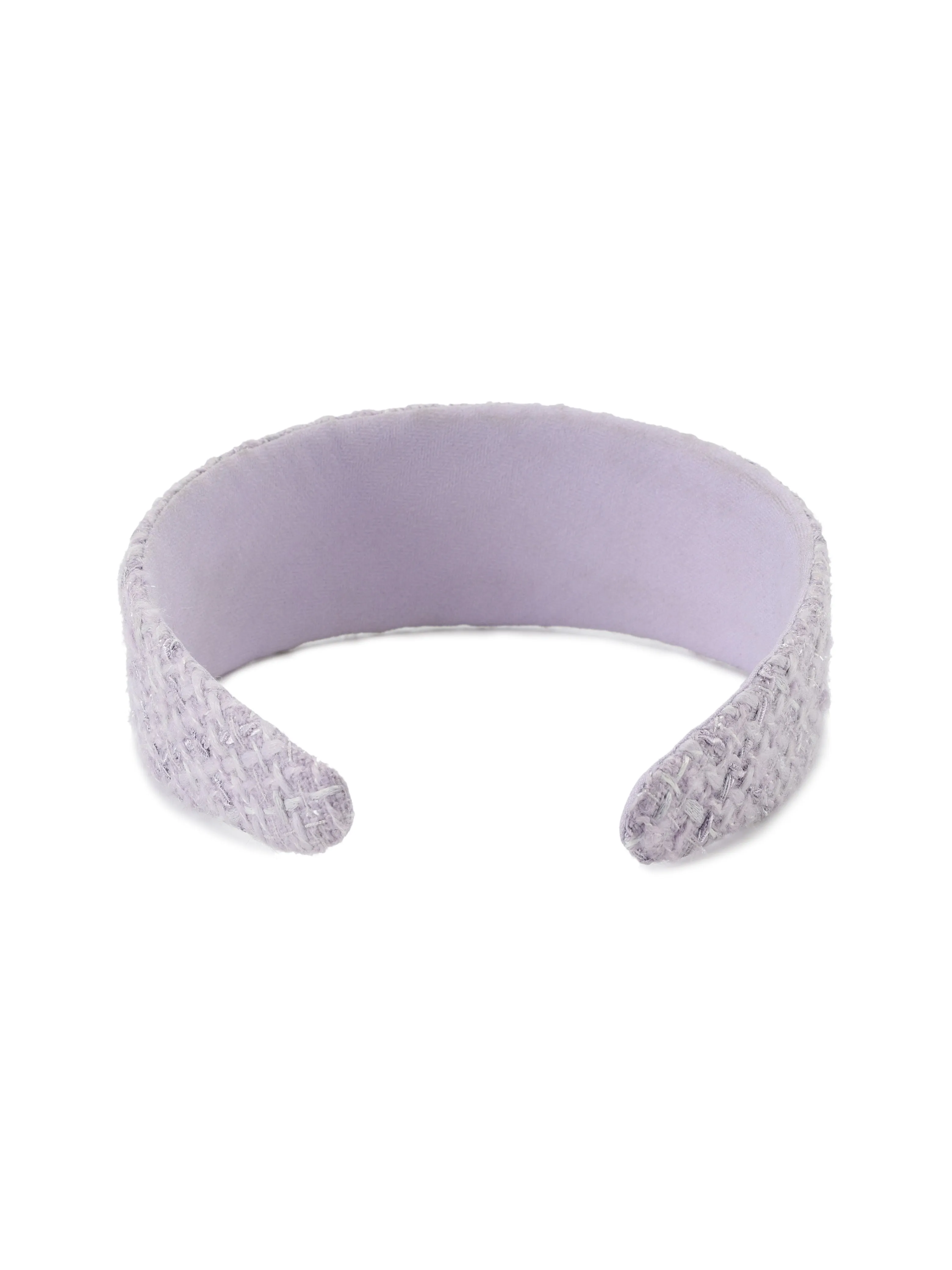 Elsa Woven Lavender Knit Headband sold by Nana Jacqueline product image thumbnail 5
