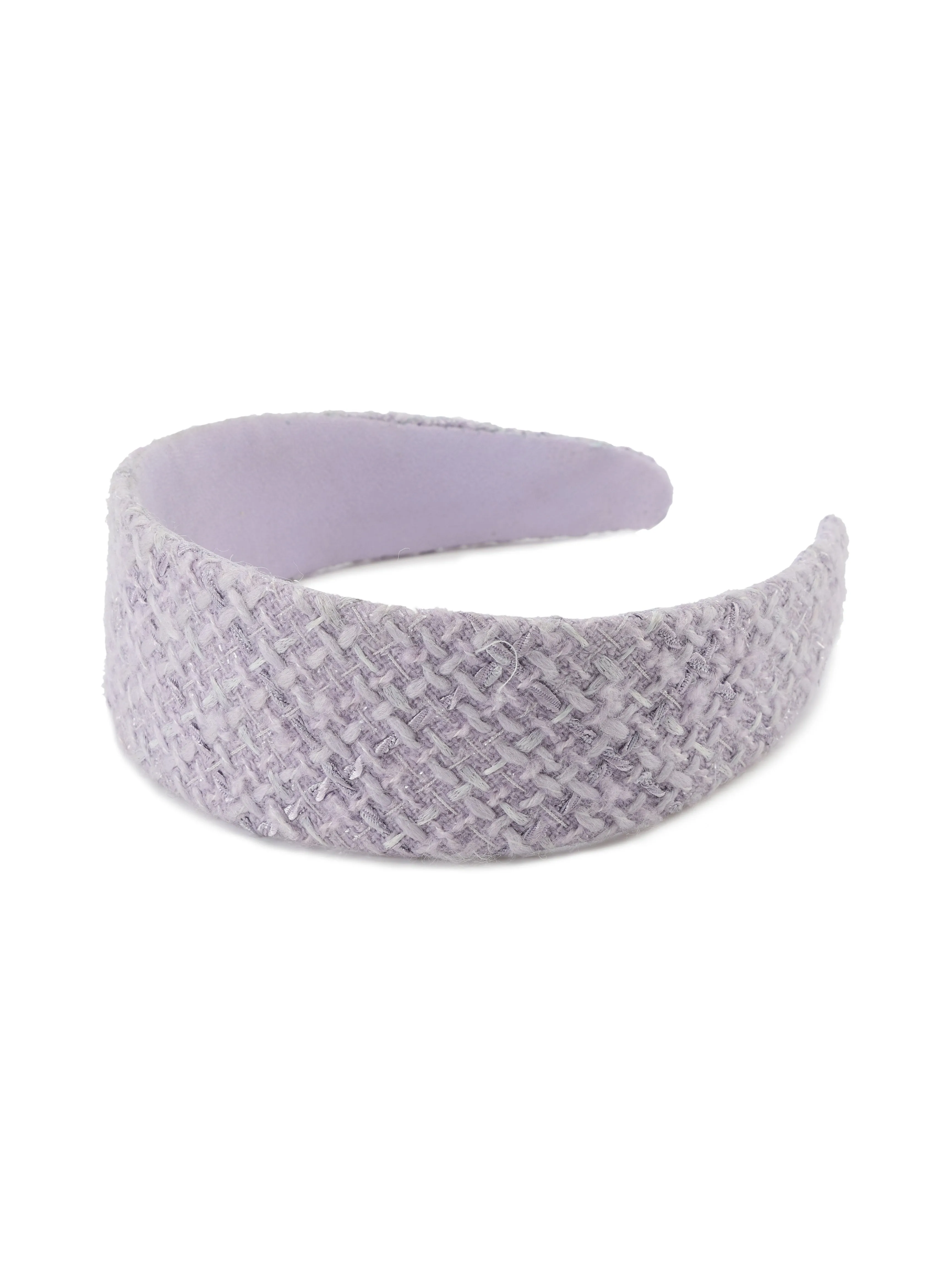 Elsa Woven Lavender Knit Headband sold by Nana Jacqueline product image thumbnail 3