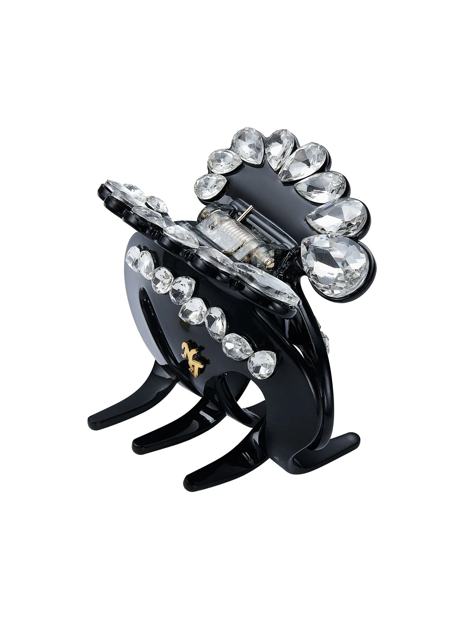 Ameline Crystal Mini Black Hair Clip sold by Nana Jacqueline product image thumbnail 2