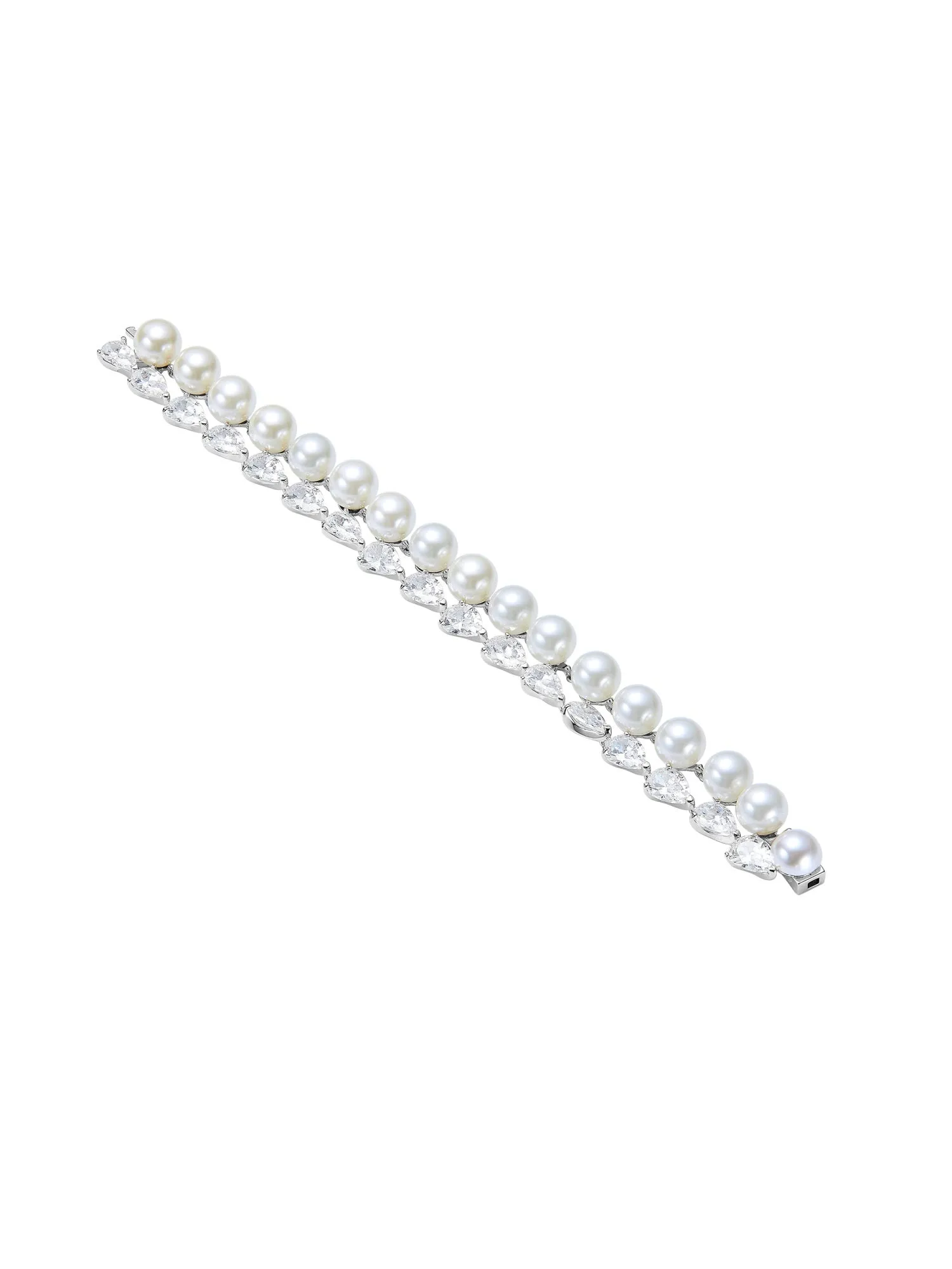 Amara Pearl and Crystal Bracelet sold by Nana Jacqueline product image thumbnail 3