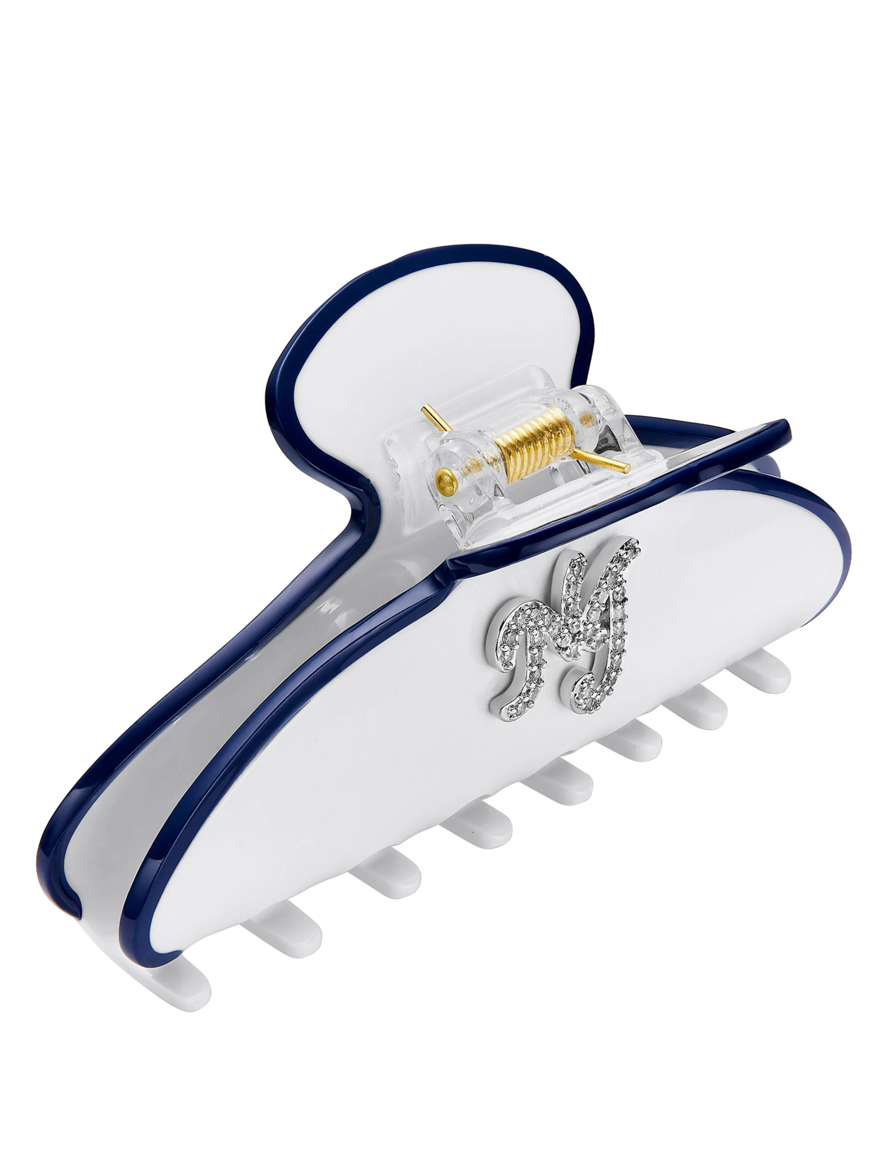 Isabela Crystal White Hair Clip sold by Nana Jacqueline product image thumbnail 3
