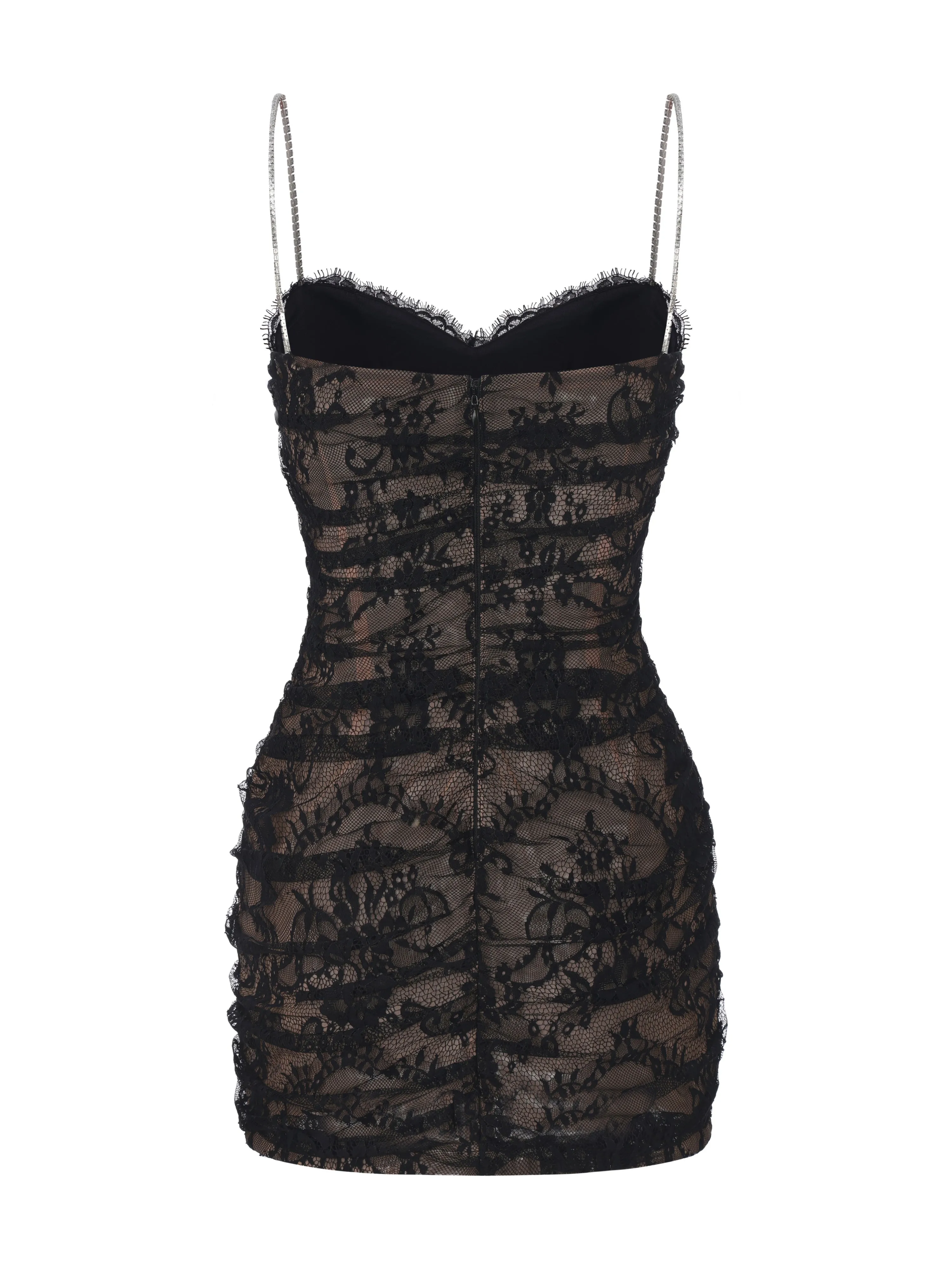 Mara Crystal-Strap Black Dress sold by Nana Jacqueline