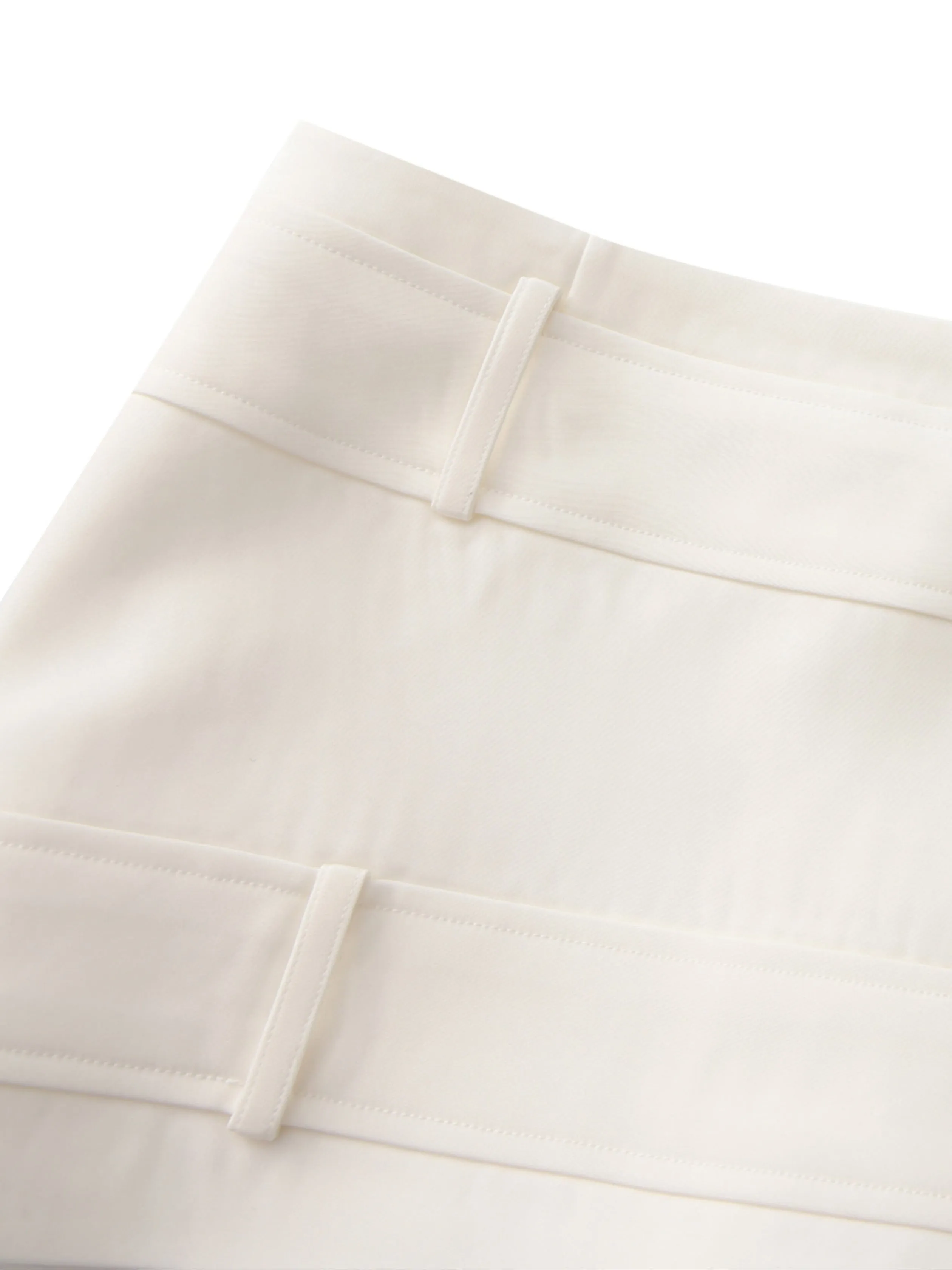 Lou Belted White Skort sold by Nana Jacqueline product image thumbnail 2