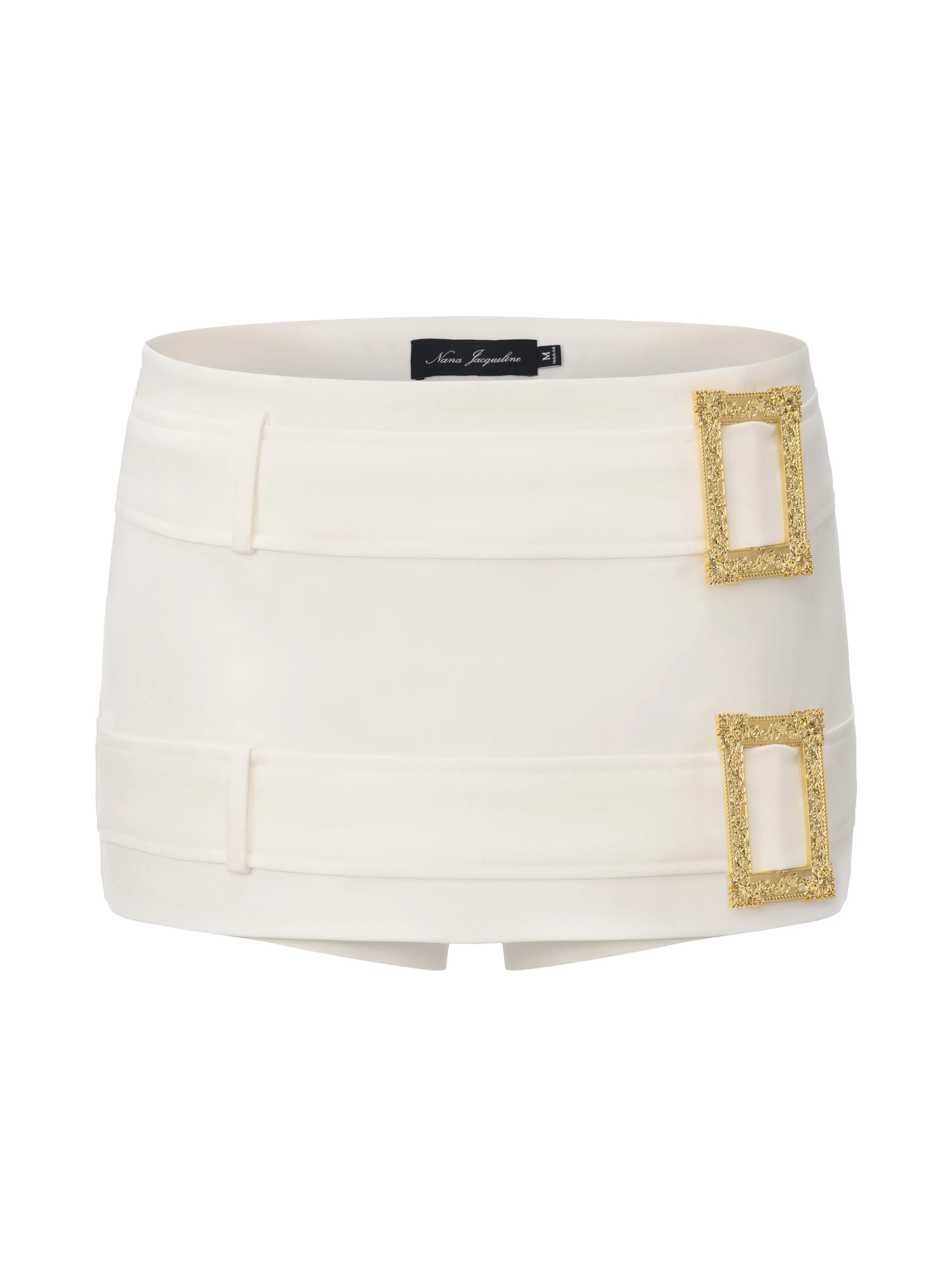 Lou Belted White Skort sold by Nana Jacqueline