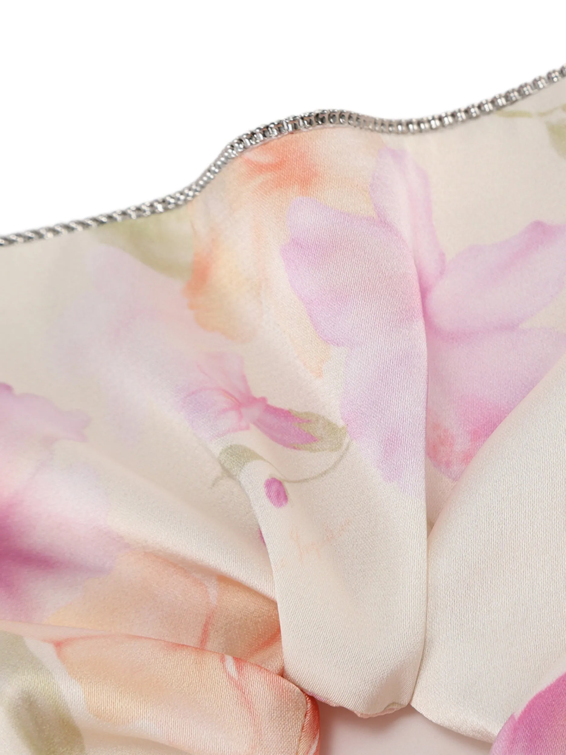 Bloomie Floral Print Hair Tie sold by Nana Jacqueline product image thumbnail 4
