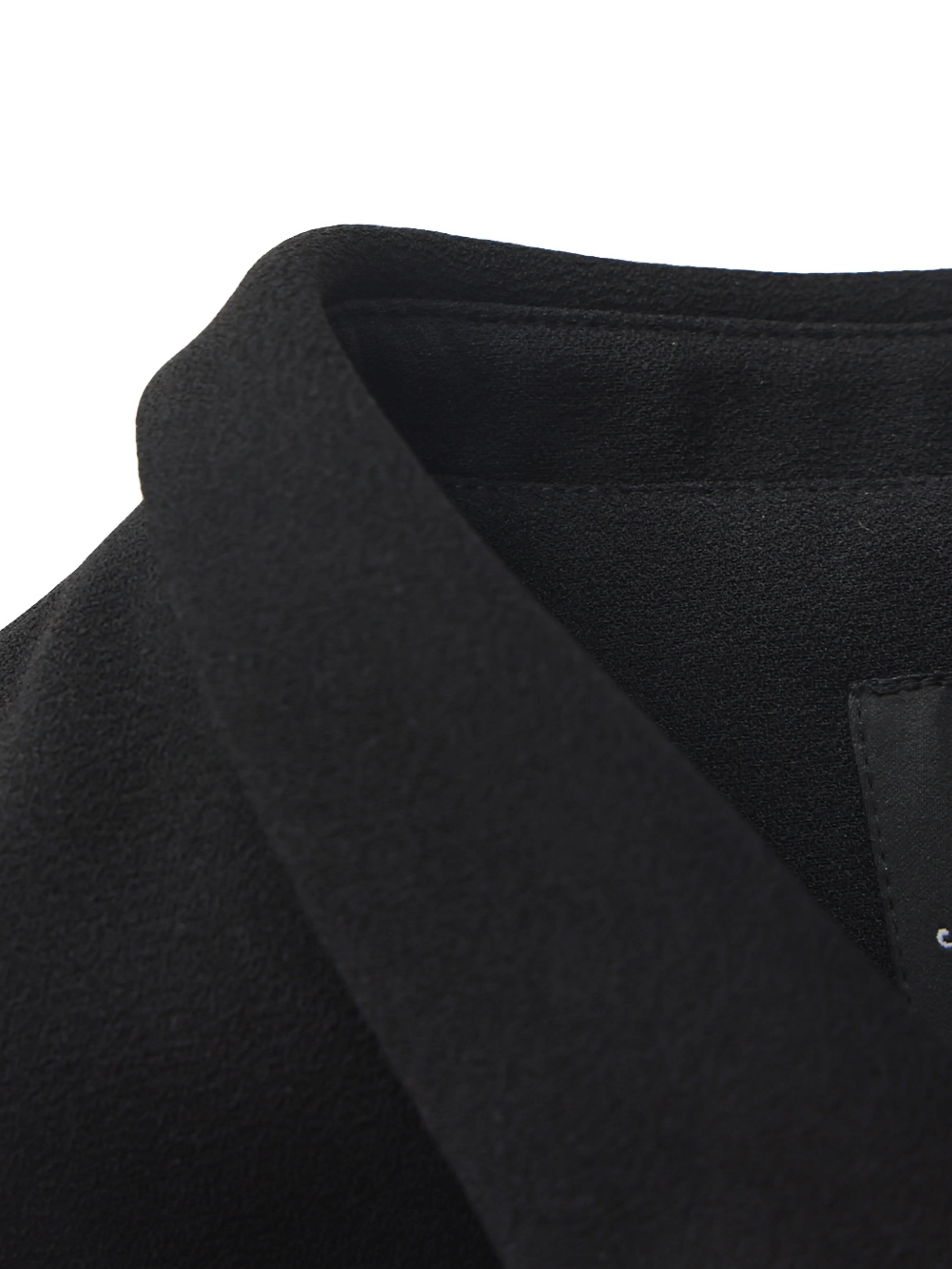 Alina Waist-Cinched Black Top sold by Nana Jacqueline product image thumbnail 5