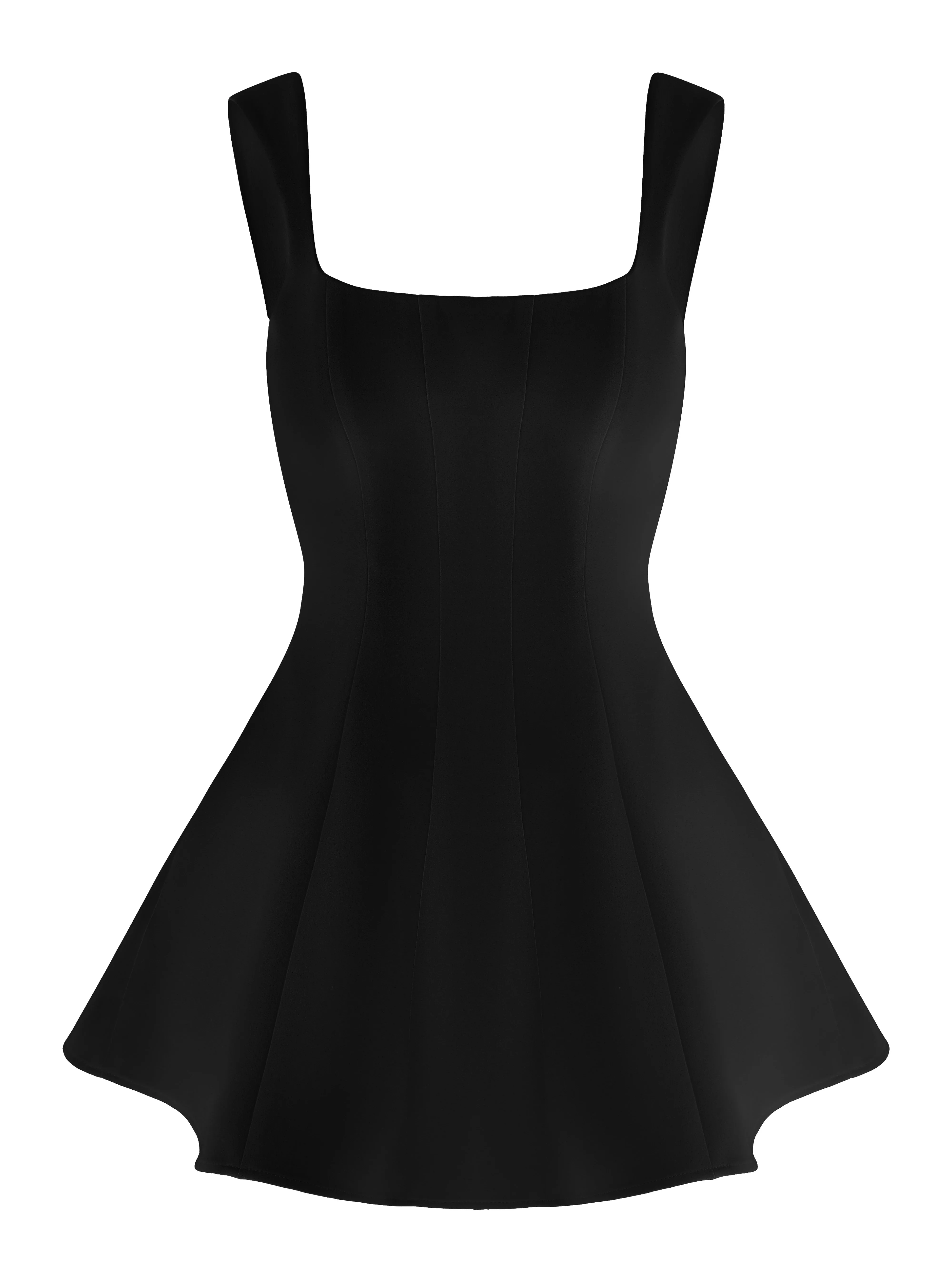 Eliza Cut Out Black Mini Dress sold by Nana Jacqueline product image thumbnail 5