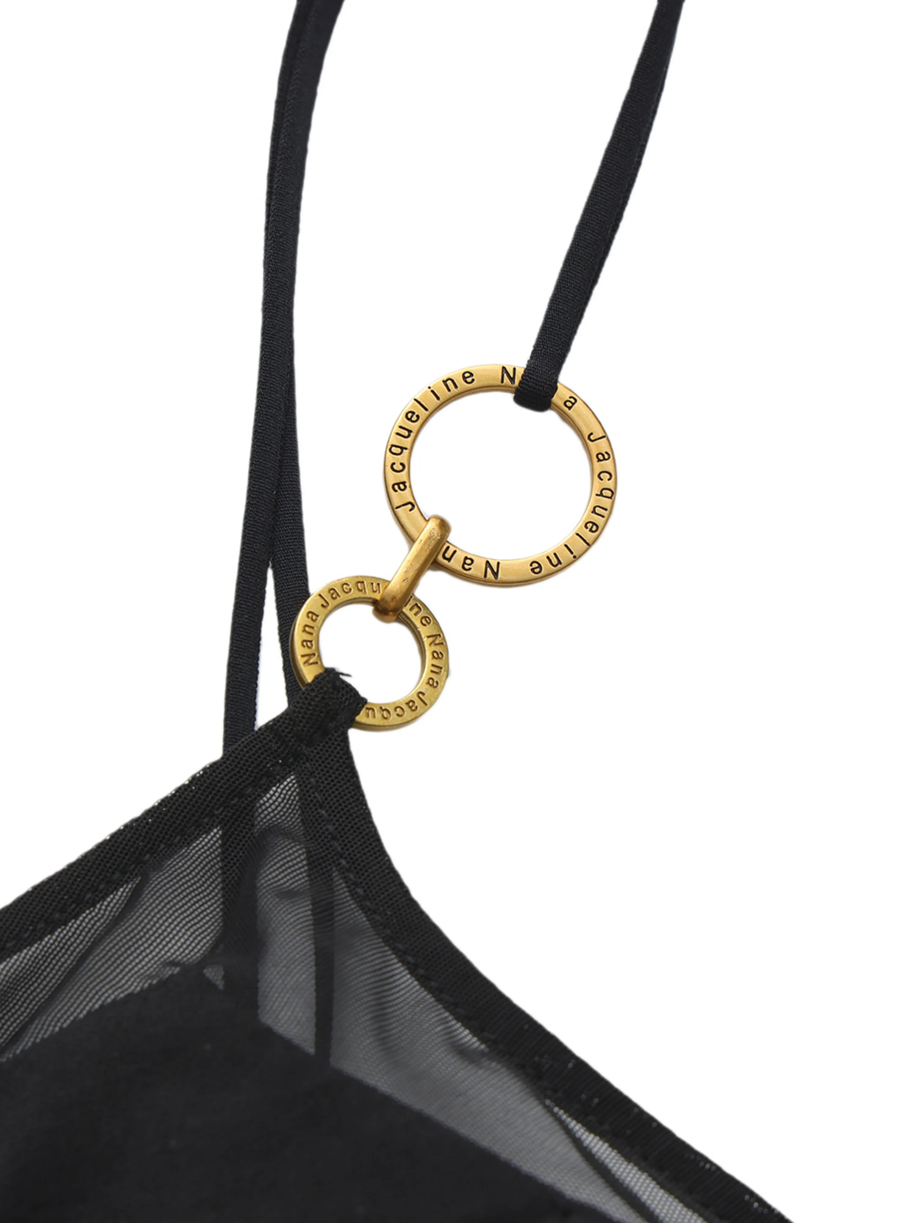 Rafaella Mesh Black Dress sold by Nana Jacqueline product image thumbnail 3