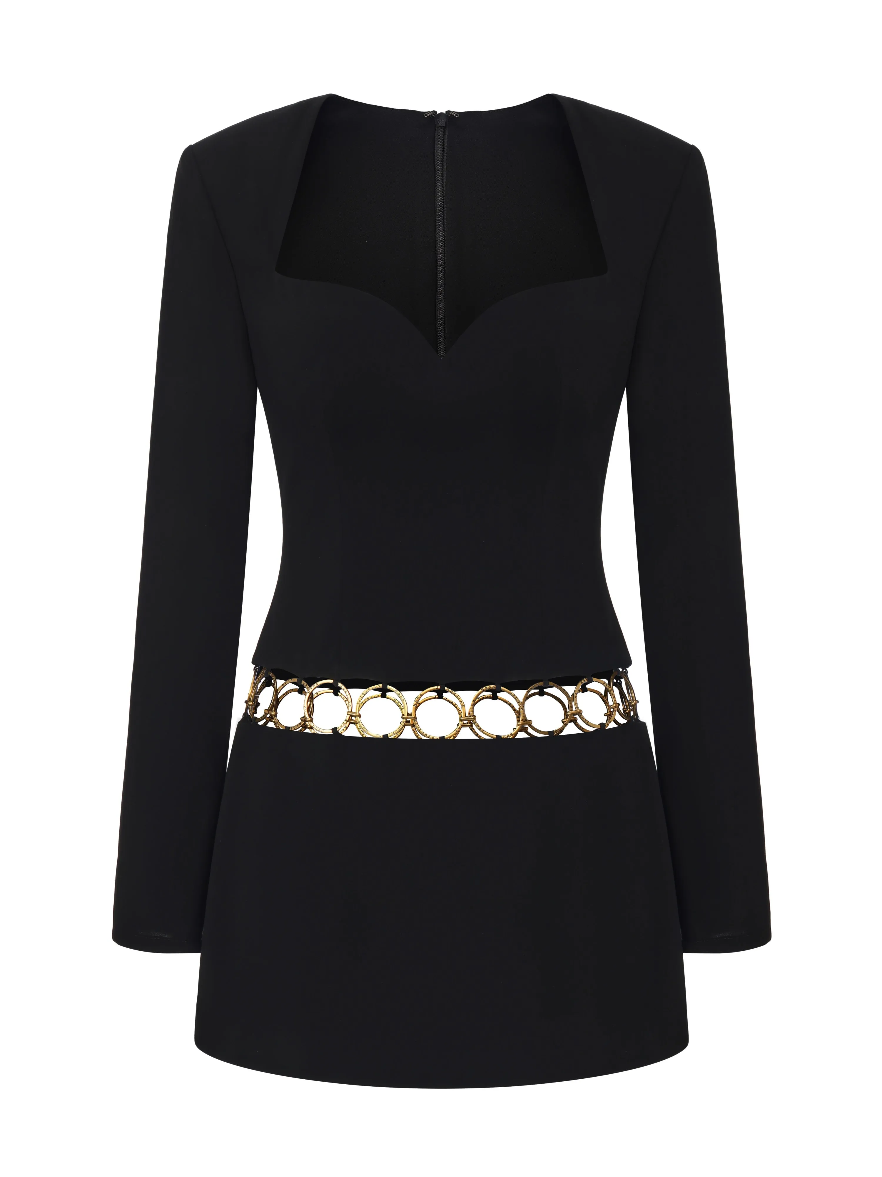 Alejandra Ring-Cutout Black Dress sold by Nana Jacqueline product image thumbnail 2