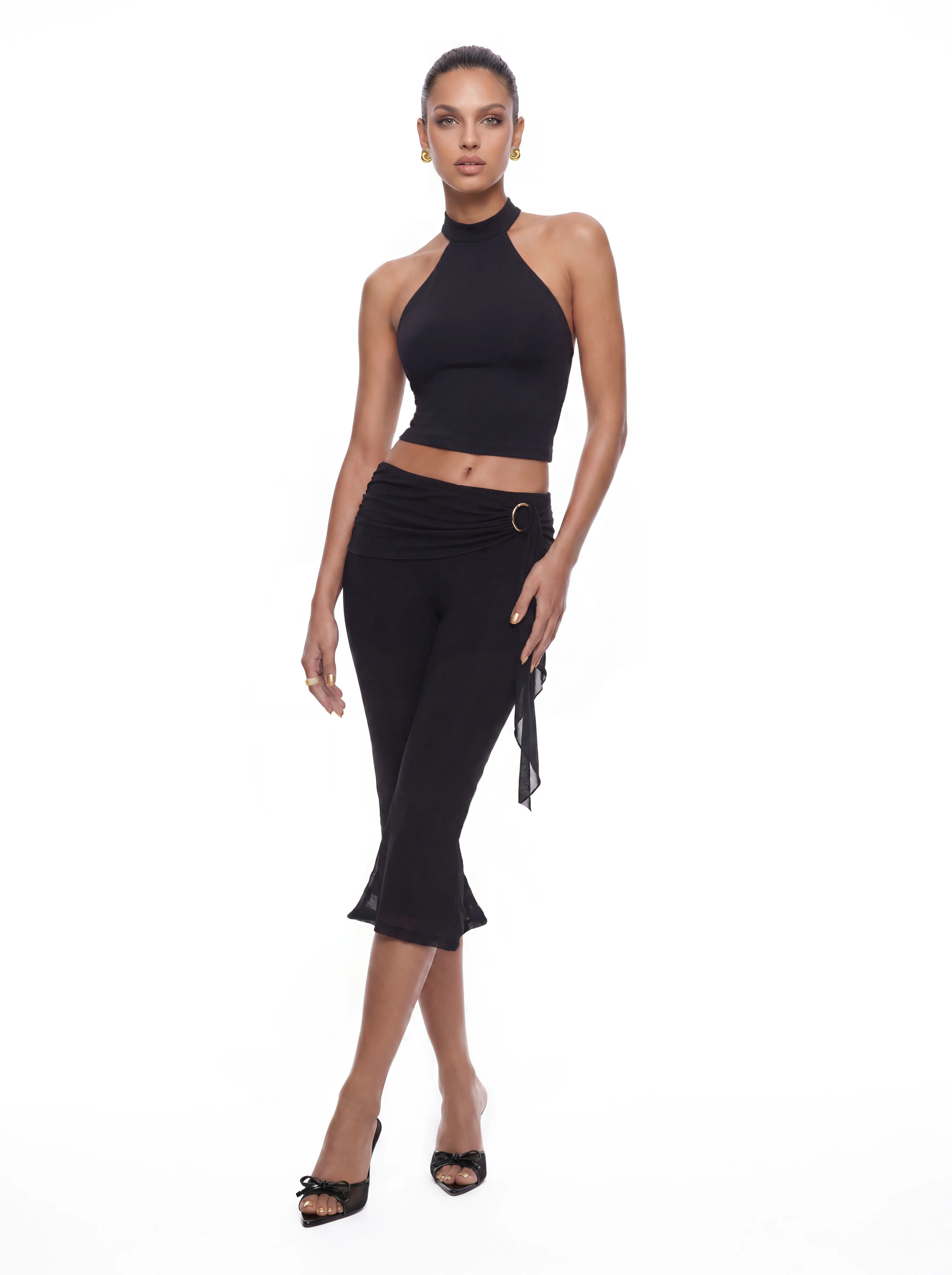Alma Halter Black Top sold by Nana Jacqueline