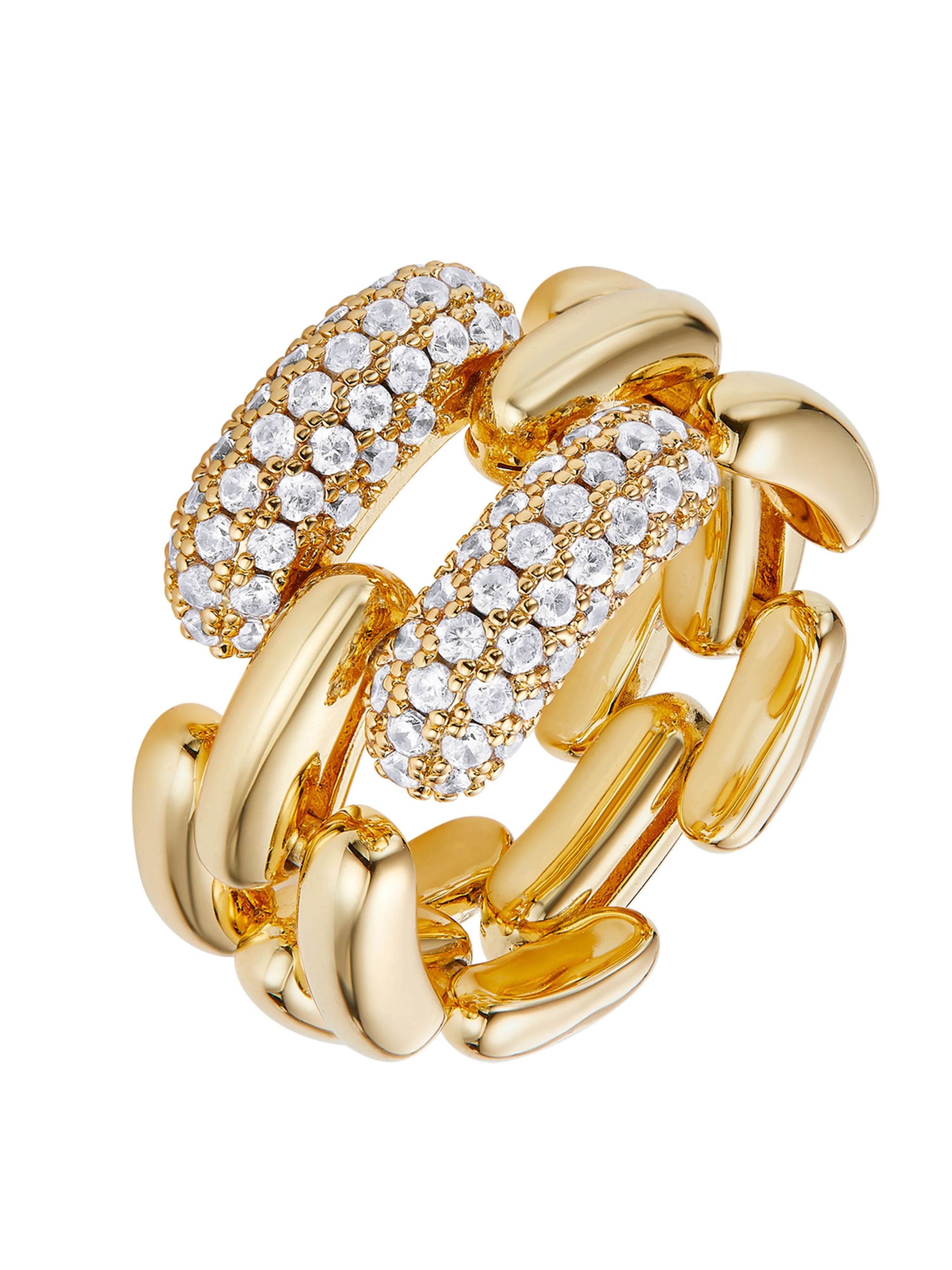 Louella Chain Gold Ring sold by Nana Jacqueline product image thumbnail 2