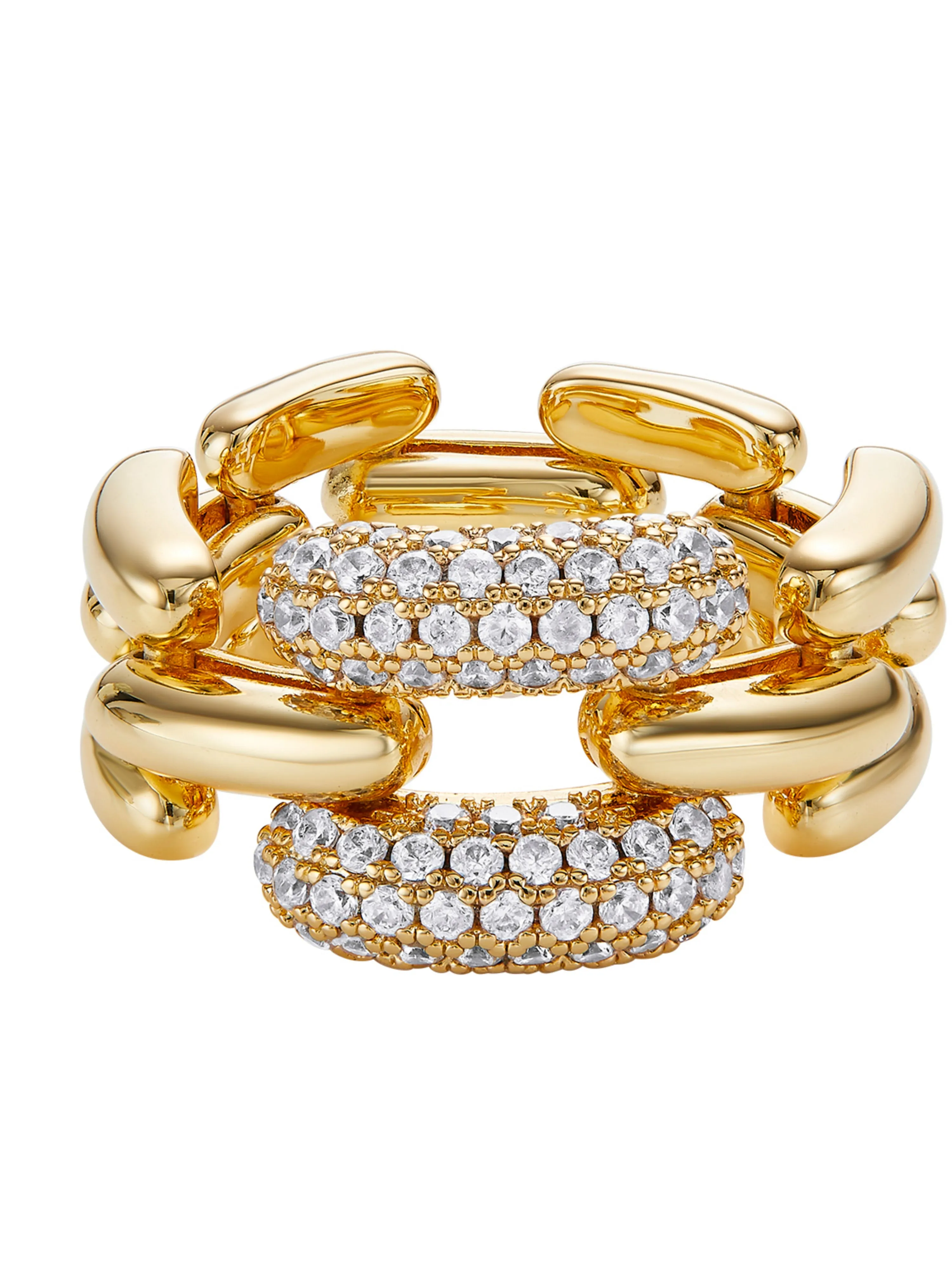 Louella Chain Gold Ring sold by Nana Jacqueline