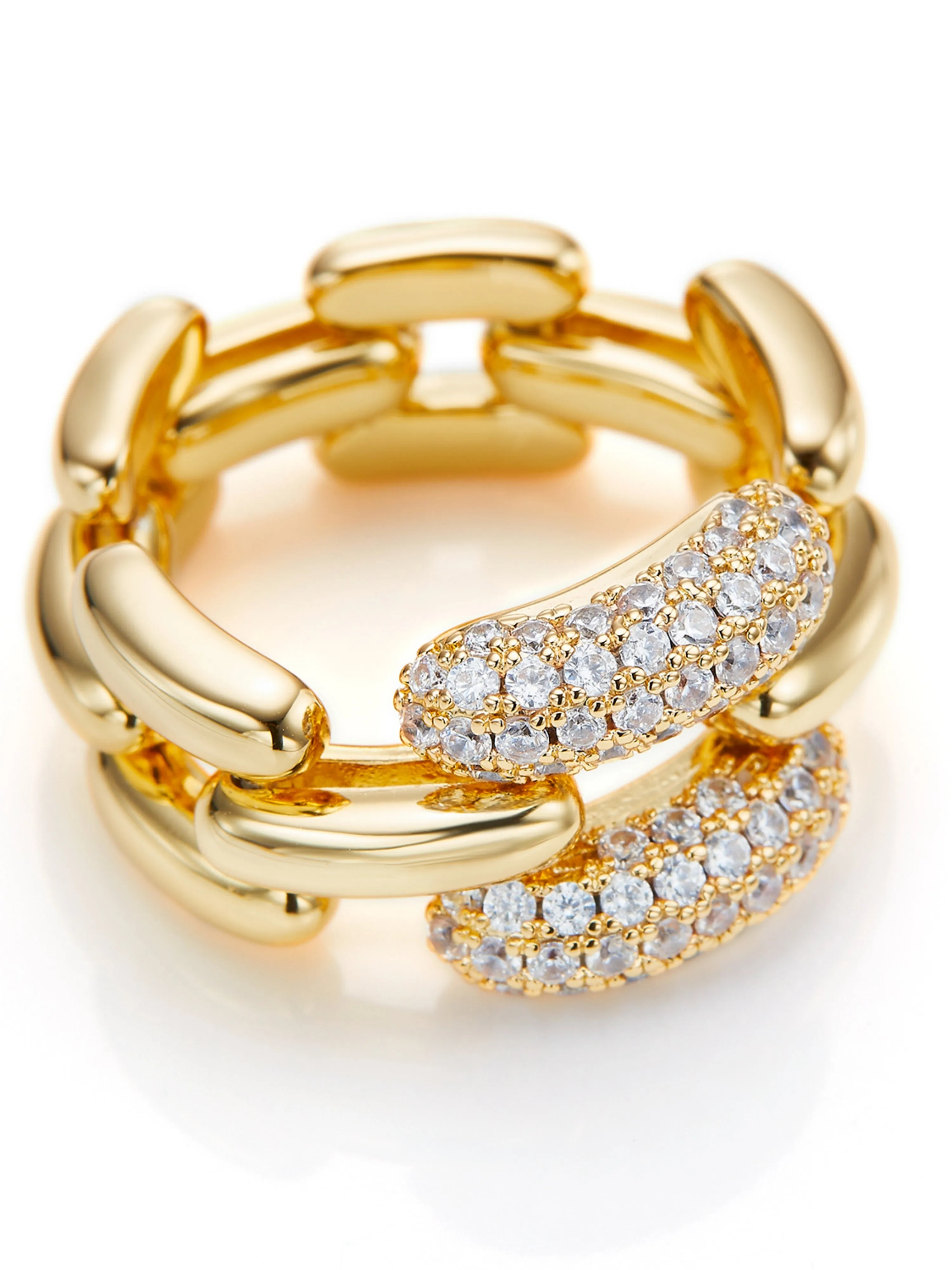 Louella Chain Gold Ring sold by Nana Jacqueline product image thumbnail 3