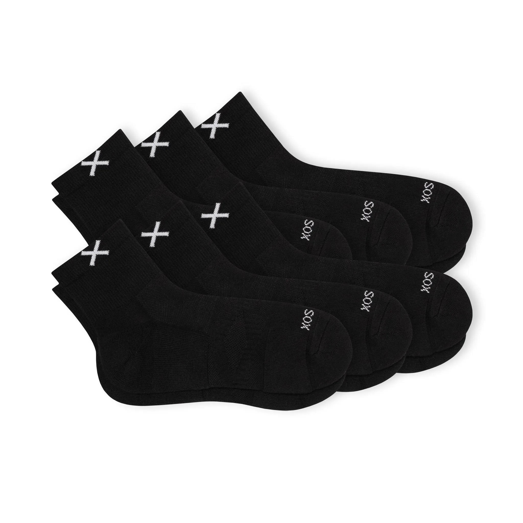BASIX Quarter Socks – 6-Pack sold by Odd Sox product image thumbnail 4