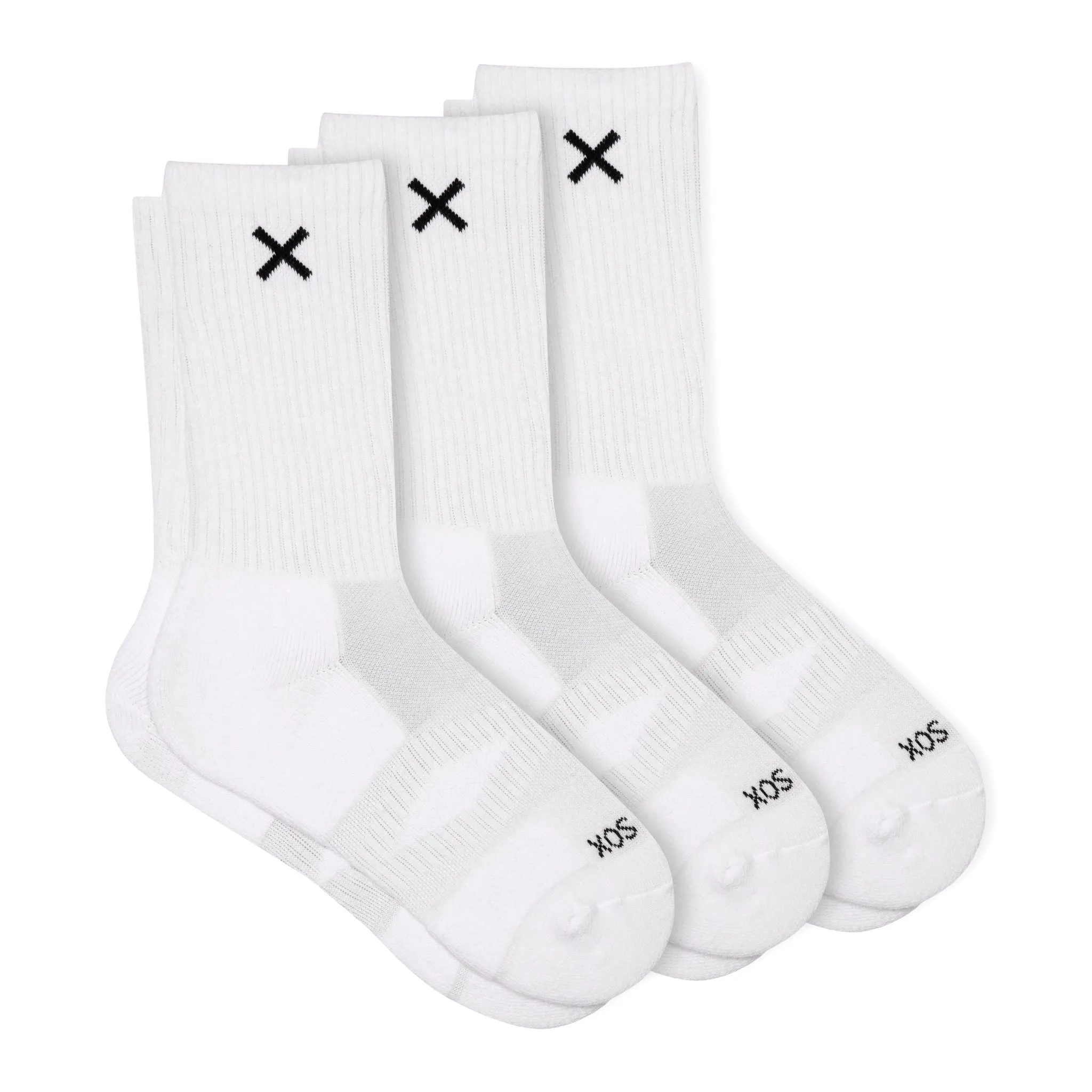 Basix Crew Socks – 3-Pack sold by Odd Sox product image thumbnail 2