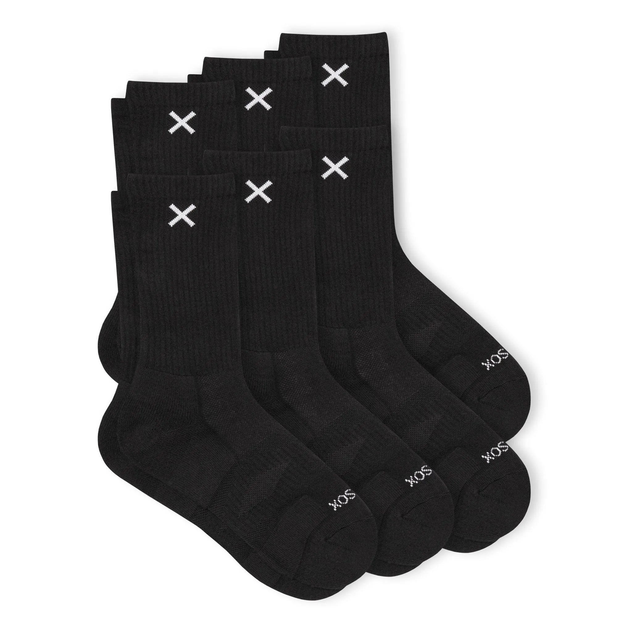 Basix Crew Socks – 6-Pack sold by Odd Sox product image thumbnail 4
