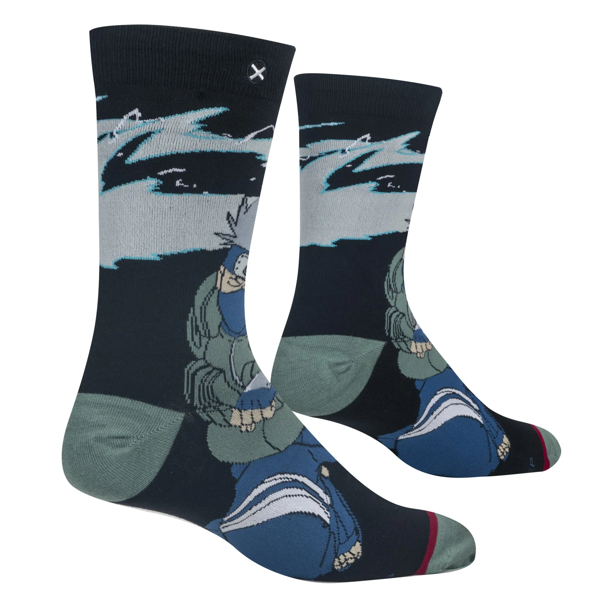 Kakashi Men's Crew Socks sold by Odd Sox product image thumbnail 3