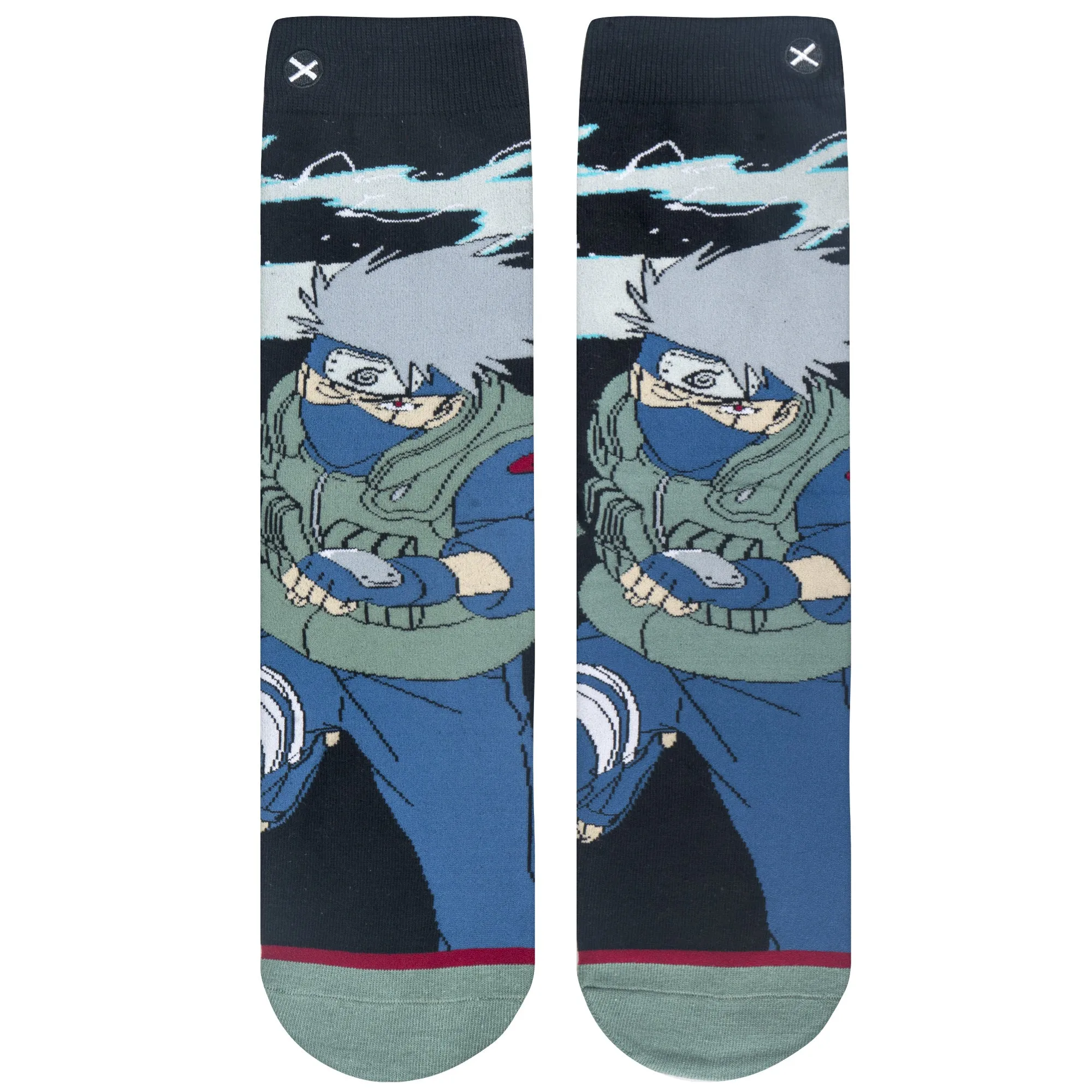 Kakashi Men's Crew Socks sold by Odd Sox product image thumbnail 5