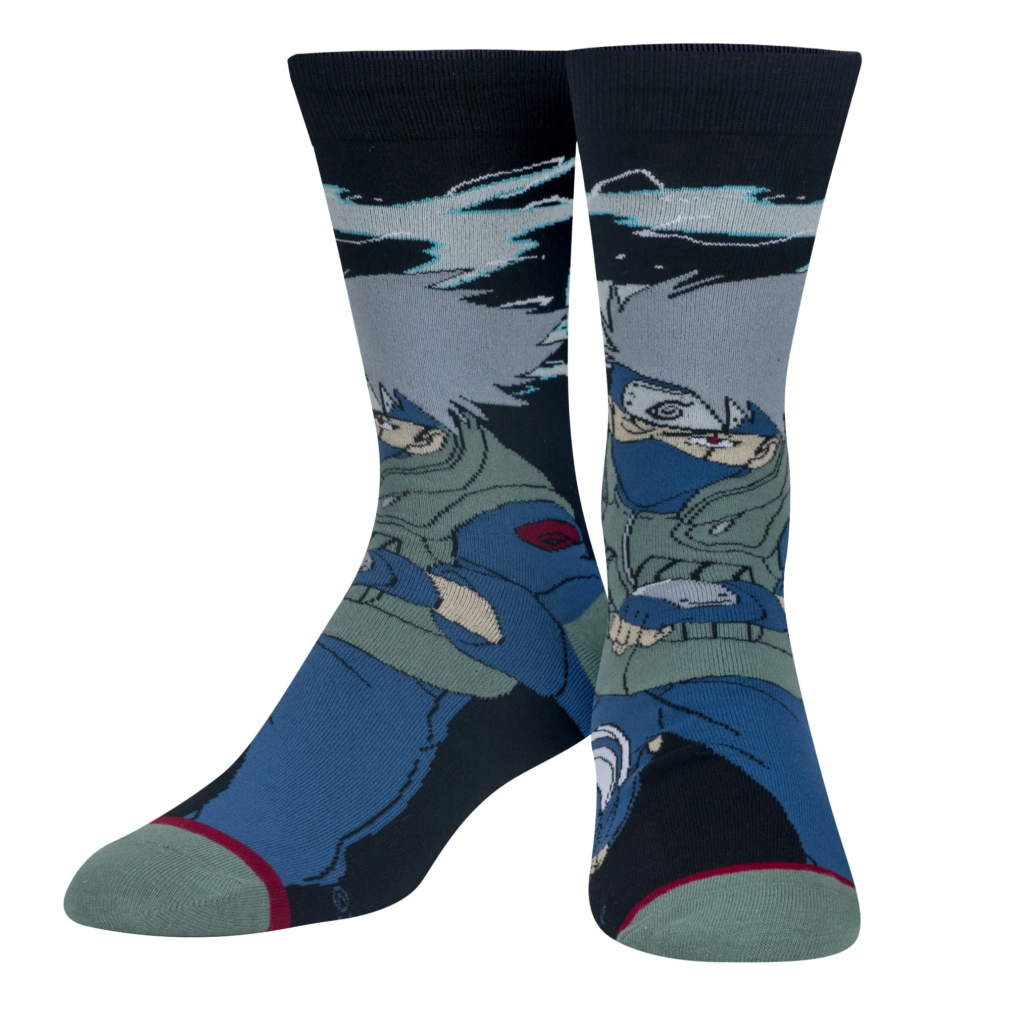 Kakashi Men's Crew Socks sold by Odd Sox product image thumbnail 2
