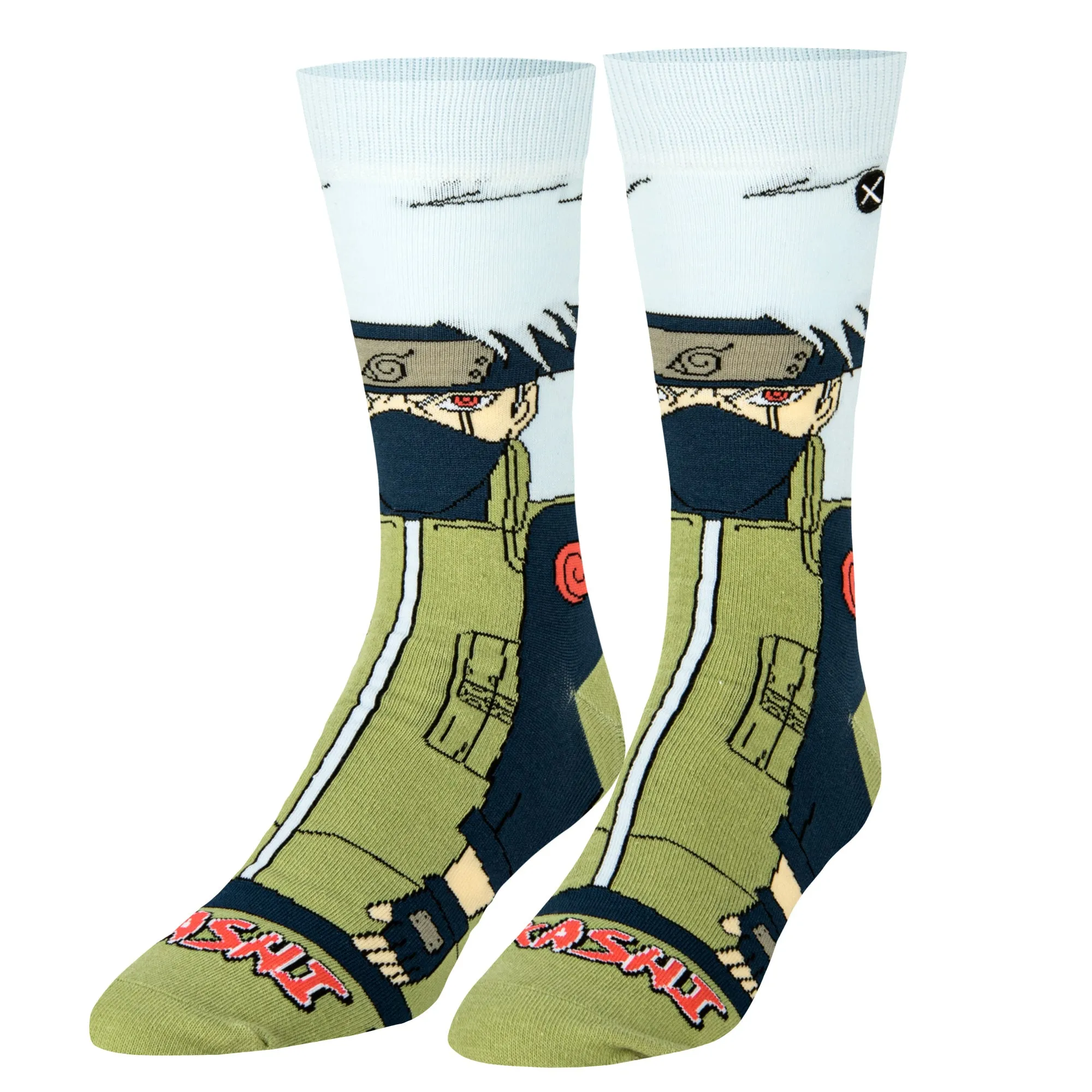 Kakashi 360 Men's Crew Socks sold by Odd Sox