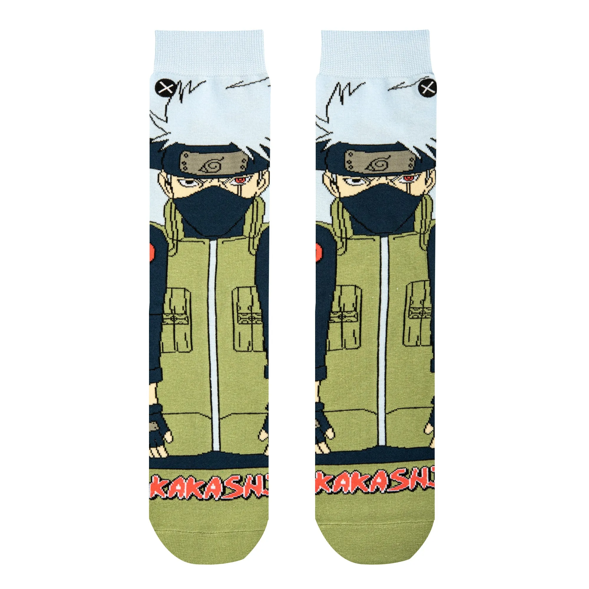 Kakashi 360 Men's Crew Socks sold by Odd Sox product image thumbnail 5