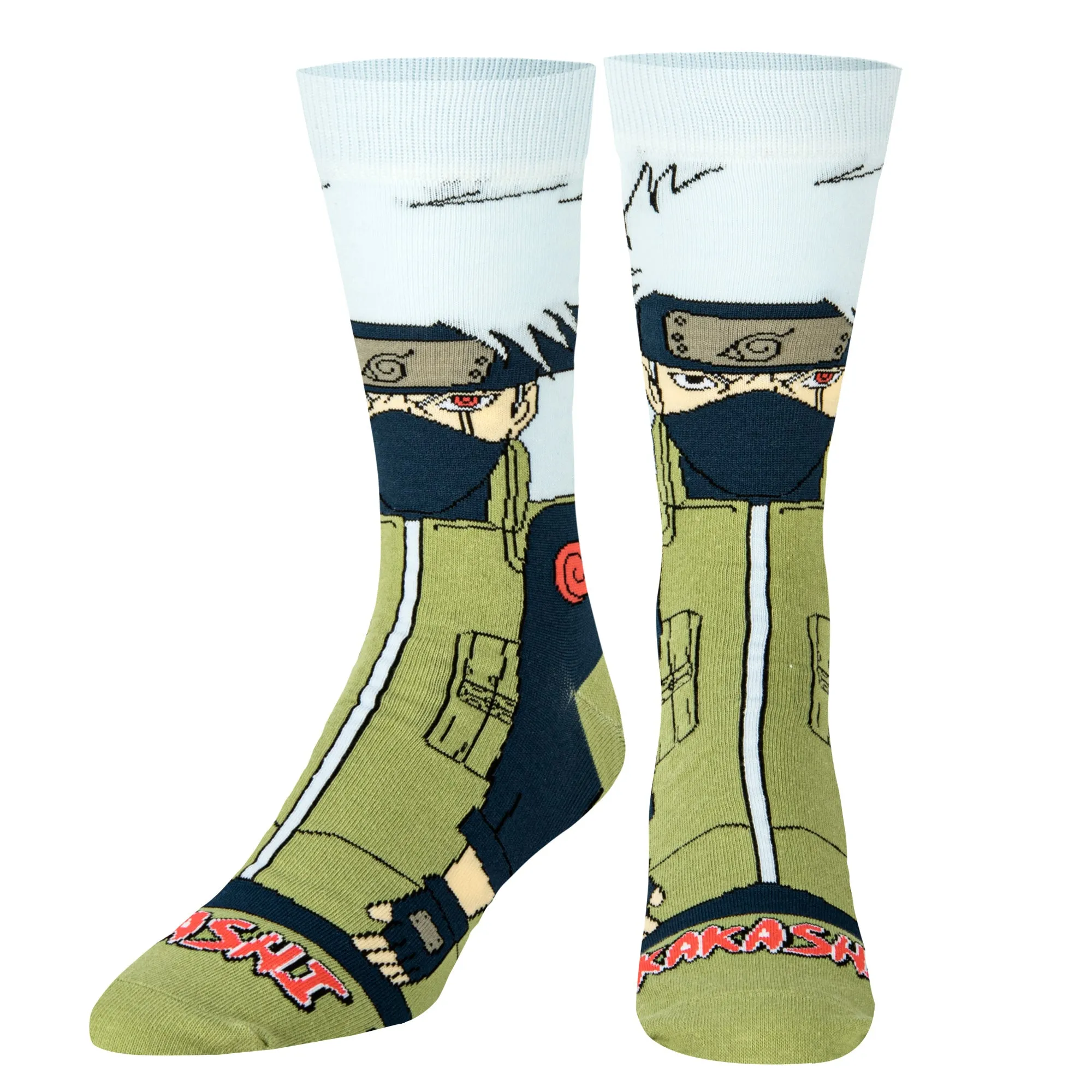 Kakashi 360 Men's Crew Socks sold by Odd Sox product image thumbnail 2
