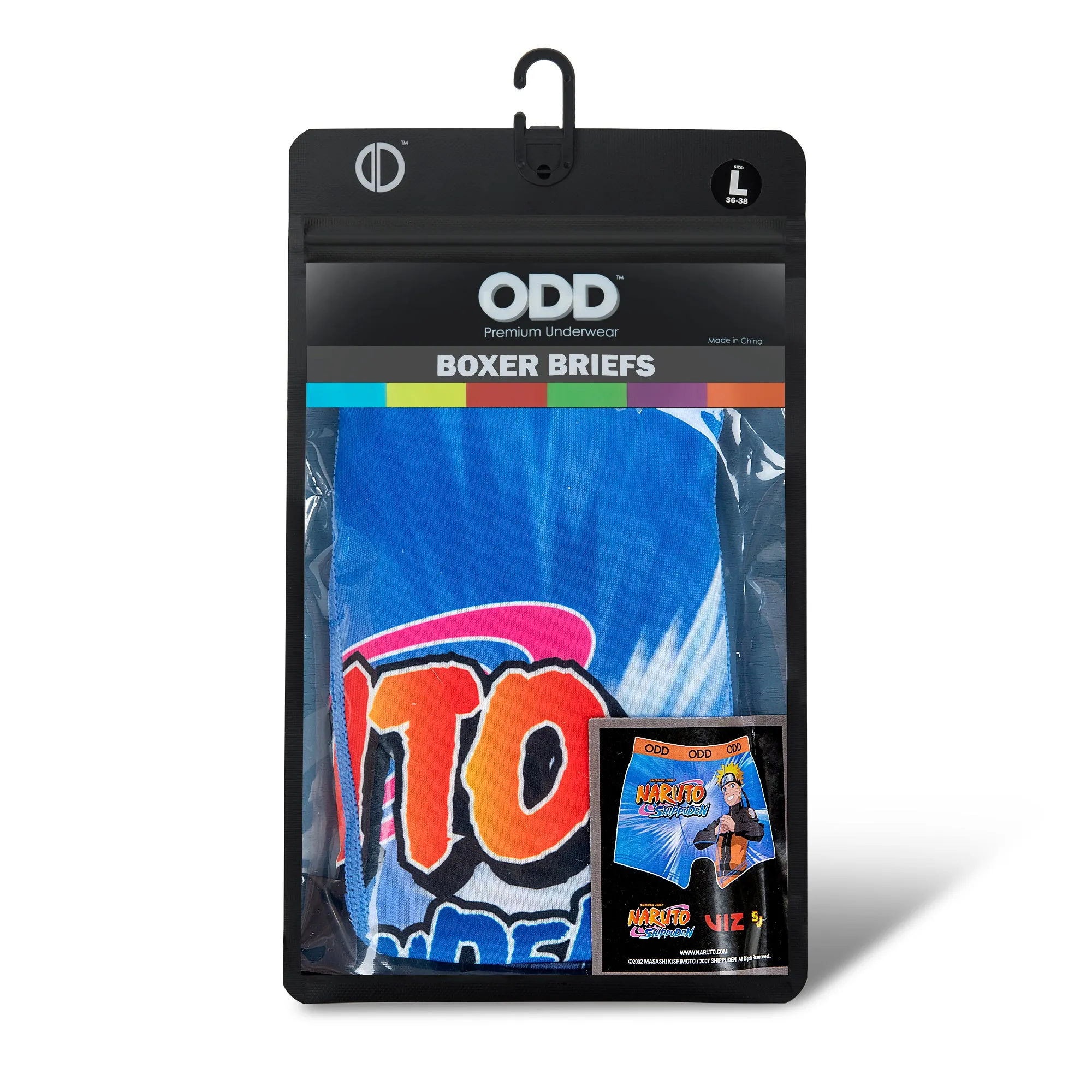 Naruto Men's Boxer Briefs sold by Odd Sox product image thumbnail 5