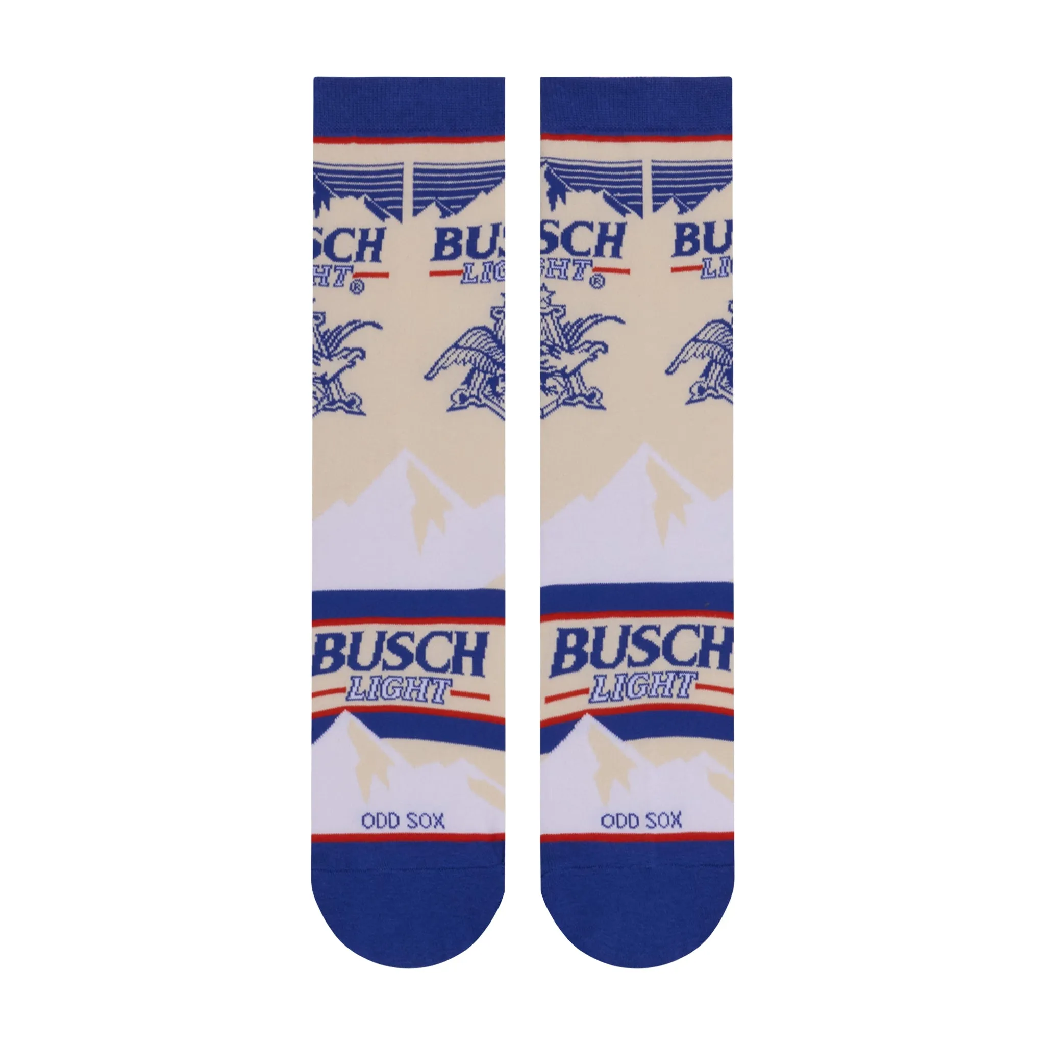 Busch Light Retro Crew Socks sold by Odd Sox product image thumbnail 2