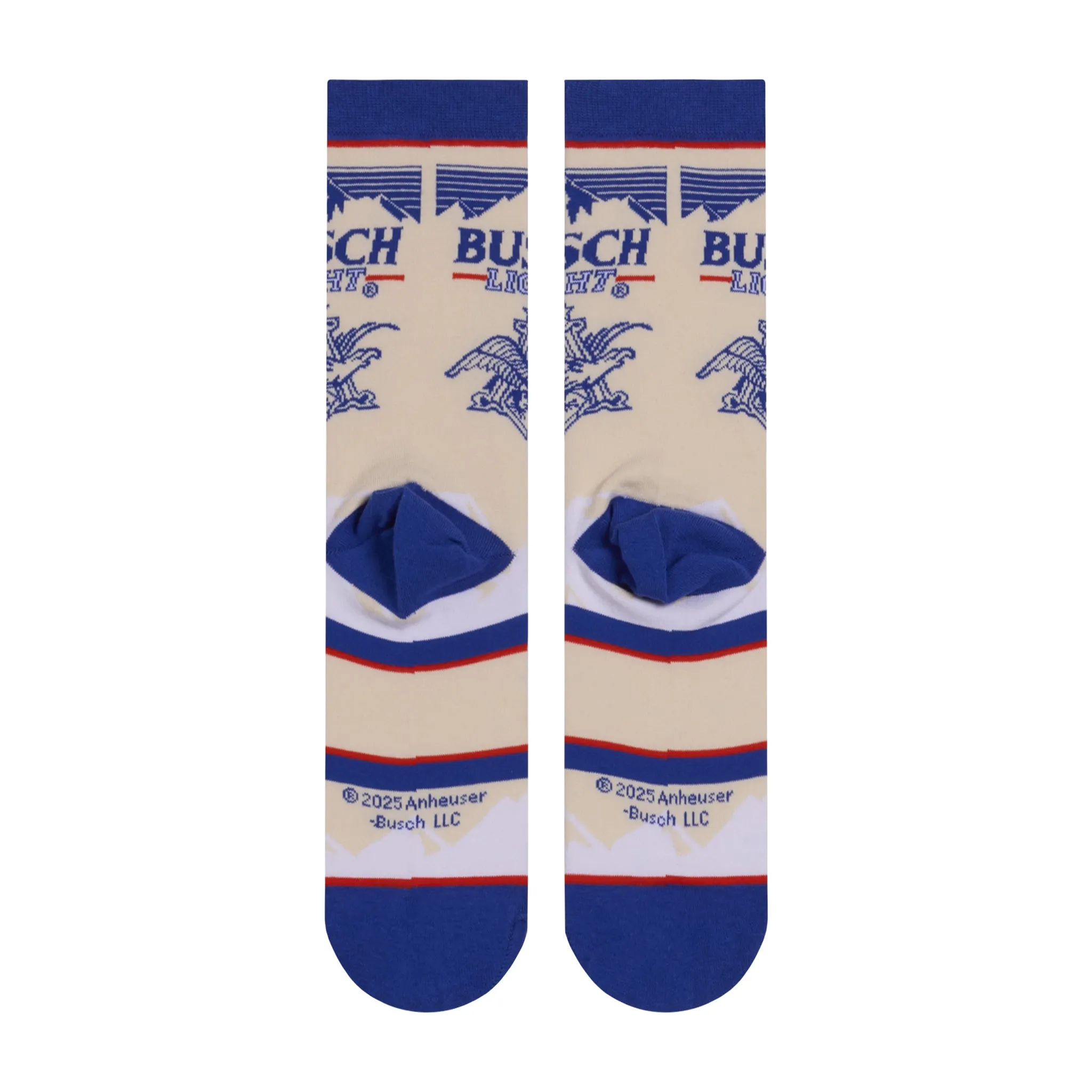 Busch Light Retro Crew Socks sold by Odd Sox product image thumbnail 3
